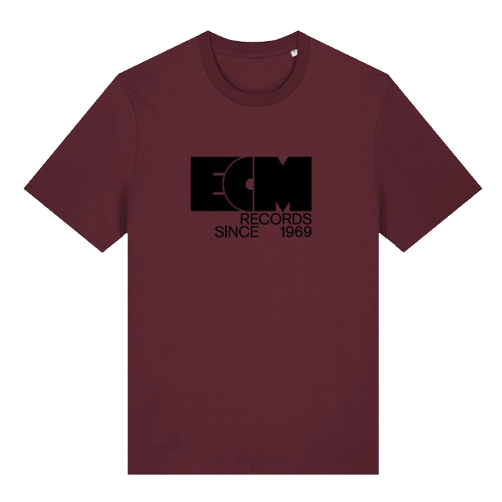 ECM T-Shirt - Burgundy (100% Organic Cotton)