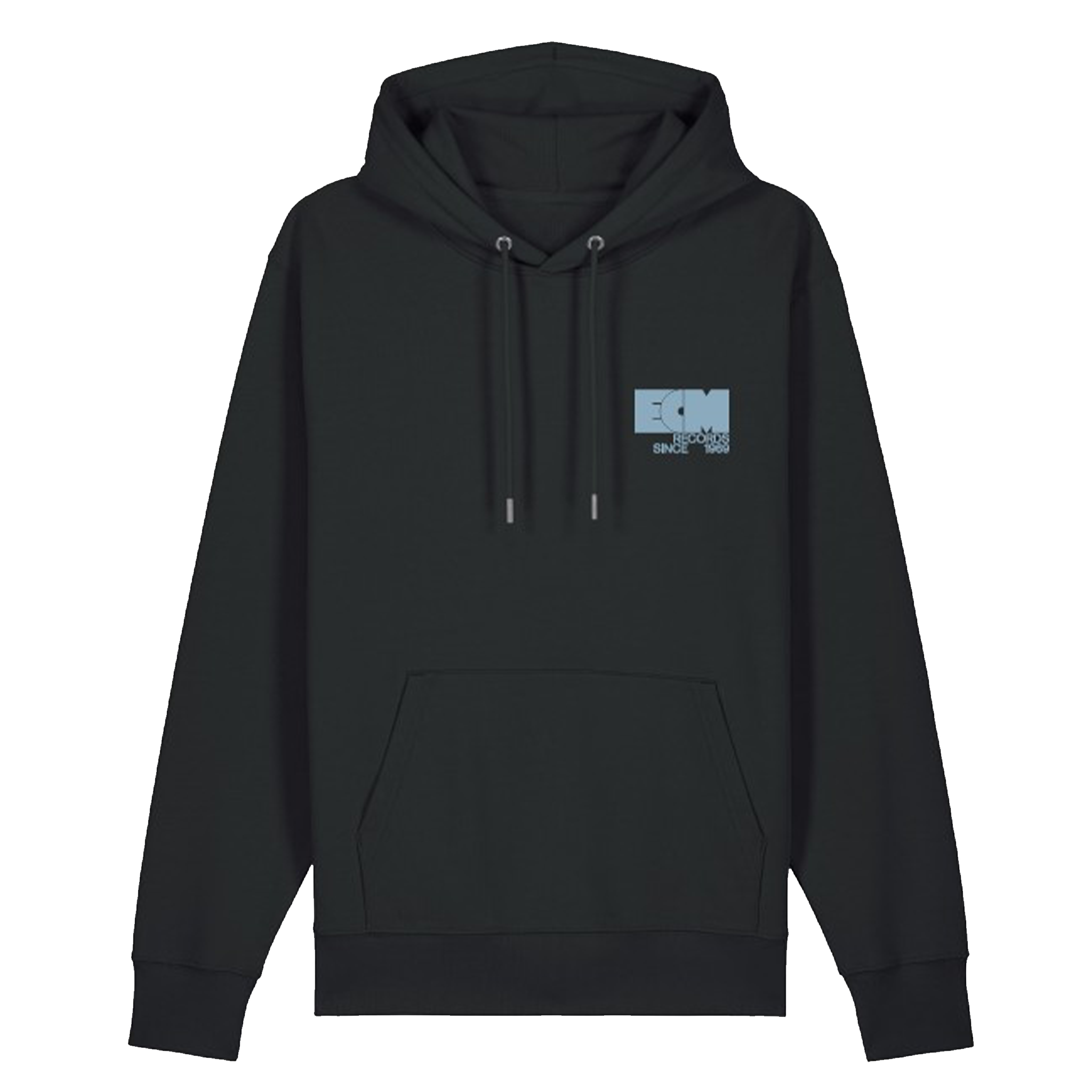 ECM Hoodie - Schwarz (100% Bio-Baumwolle)
