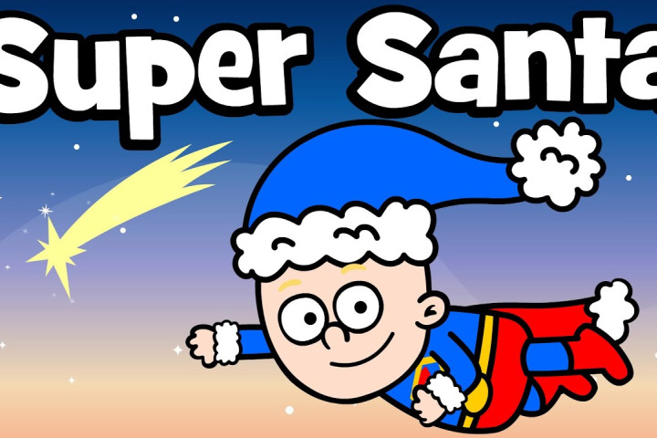 Bei Hooray Kids Songs treibt "Super Santa Claus" ab sofort sein Unwesen – zur großen Freude aller Kinder