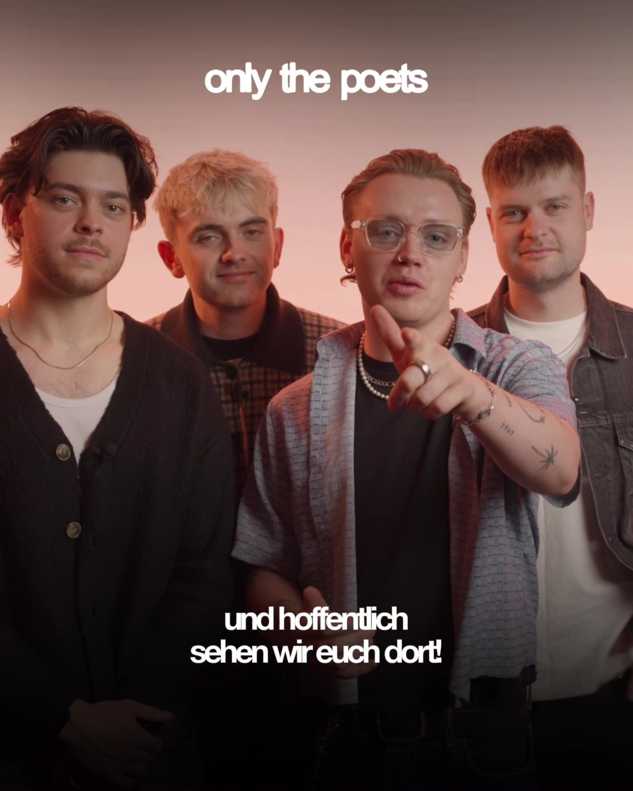 Only The Poets Ticket-Bundle Deutschland-Konzerte