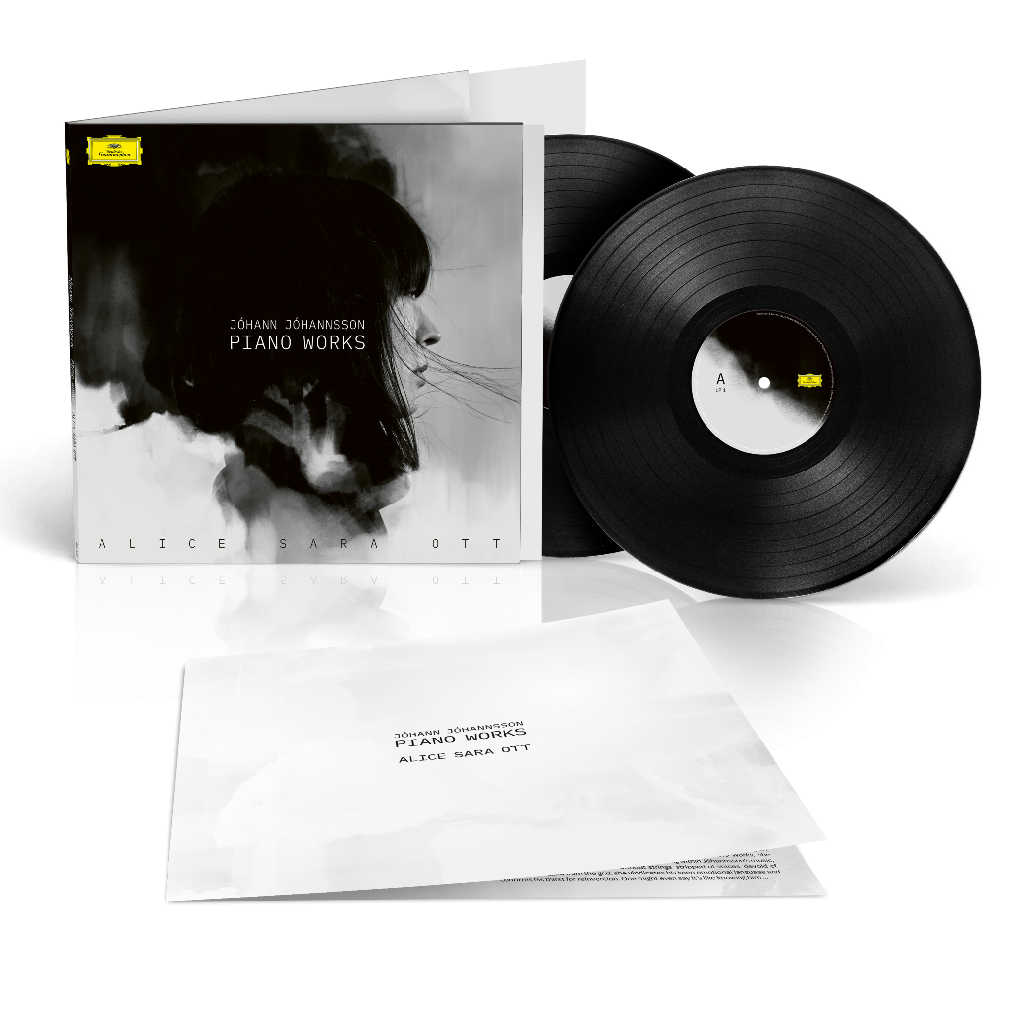 Alice Sara Ott - Jóhann Jóhannsson: Piano Works 2LP Packshot