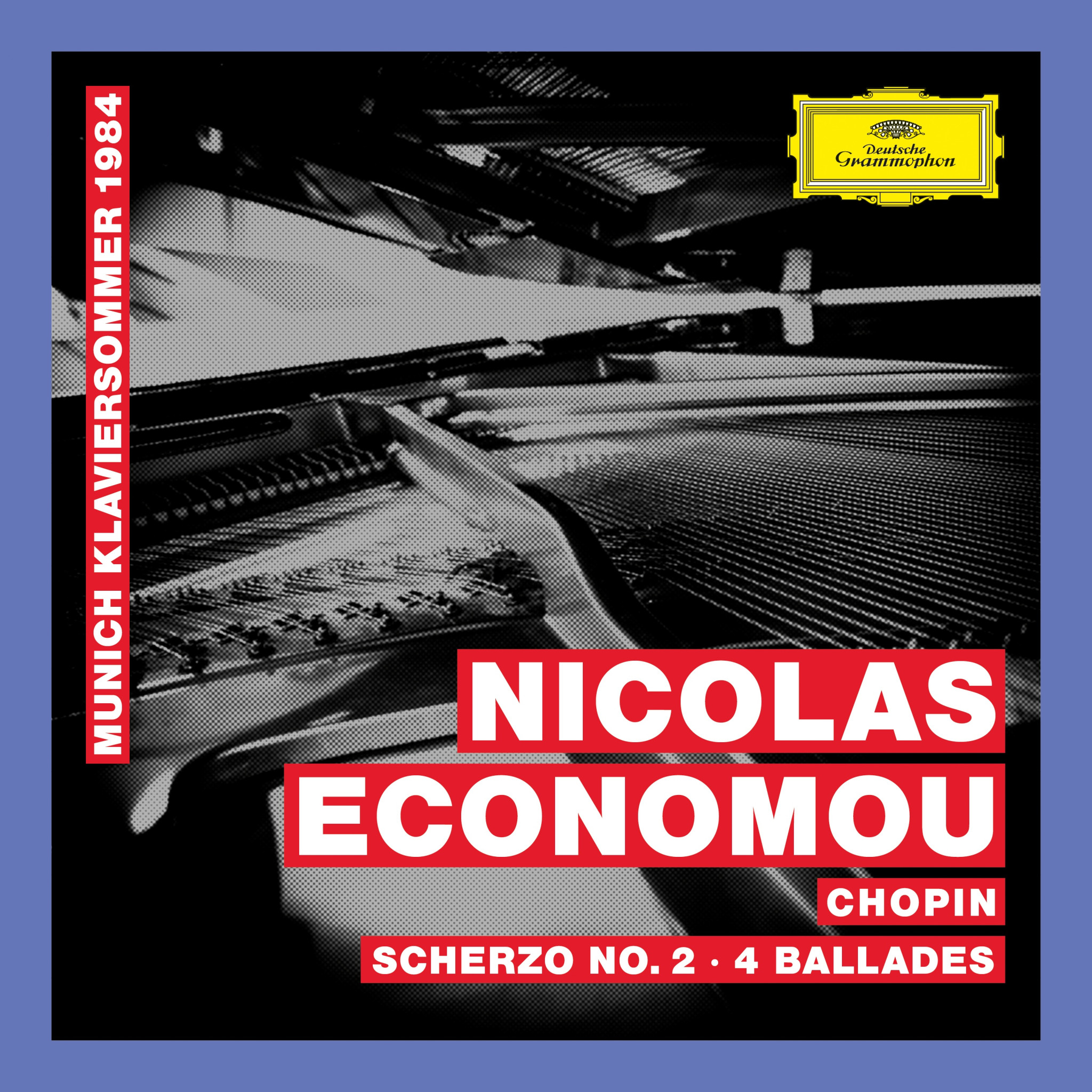Nicolas Economou - Chopin: Scherzo No. 2 & 4 Ballades (Munich Klaviersommer 1984)