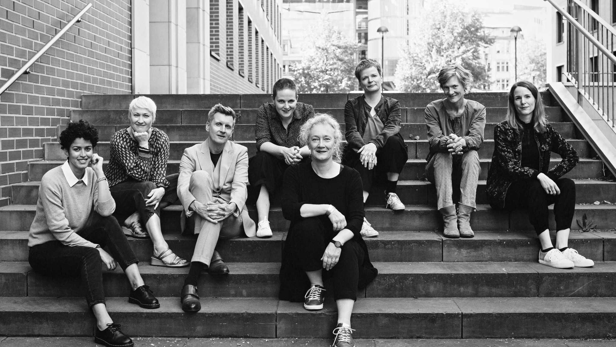 Fluoreszierendes Bild eines leidenschaftlichen Ensembles