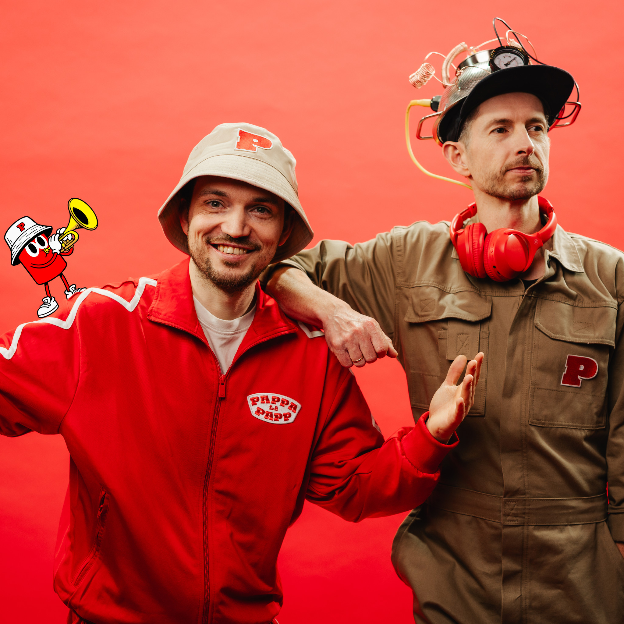 Pappalapapp: Das sind Rapper und Sänger Falk und DJ Dave in the Box (v.l.n.r.)