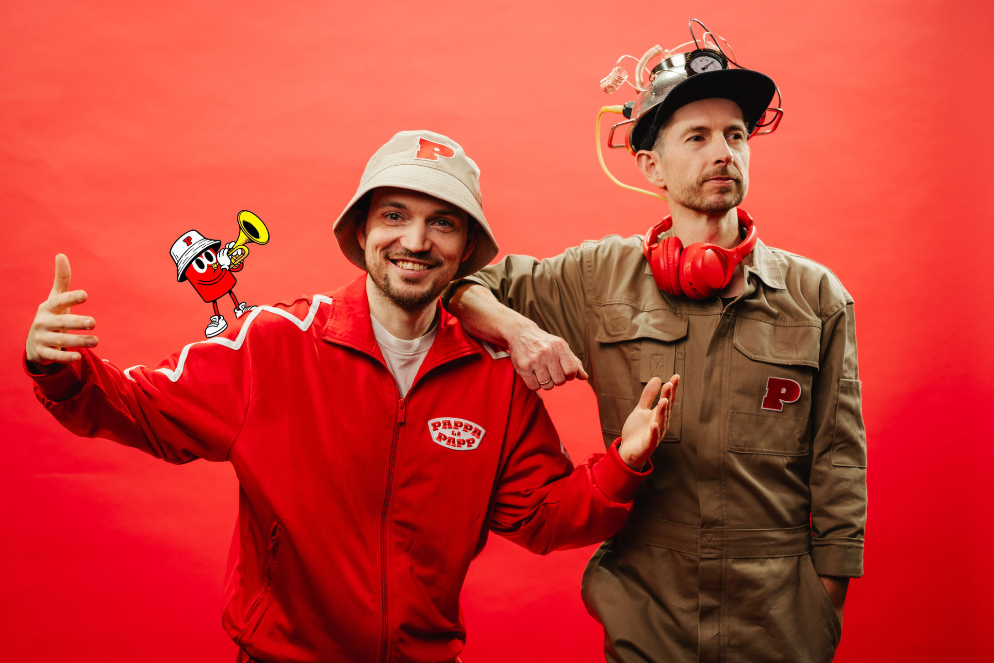 Pappalapapp: Das sind Rapper und Sänger Falk und DJ Dave in the Box (v.l.n.r.)