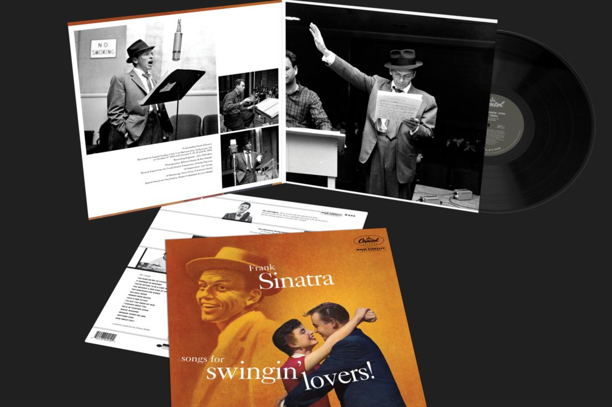 Frank Sinatra Blue Note Tone Poet Serie "Songs For Swingin' Lovers"