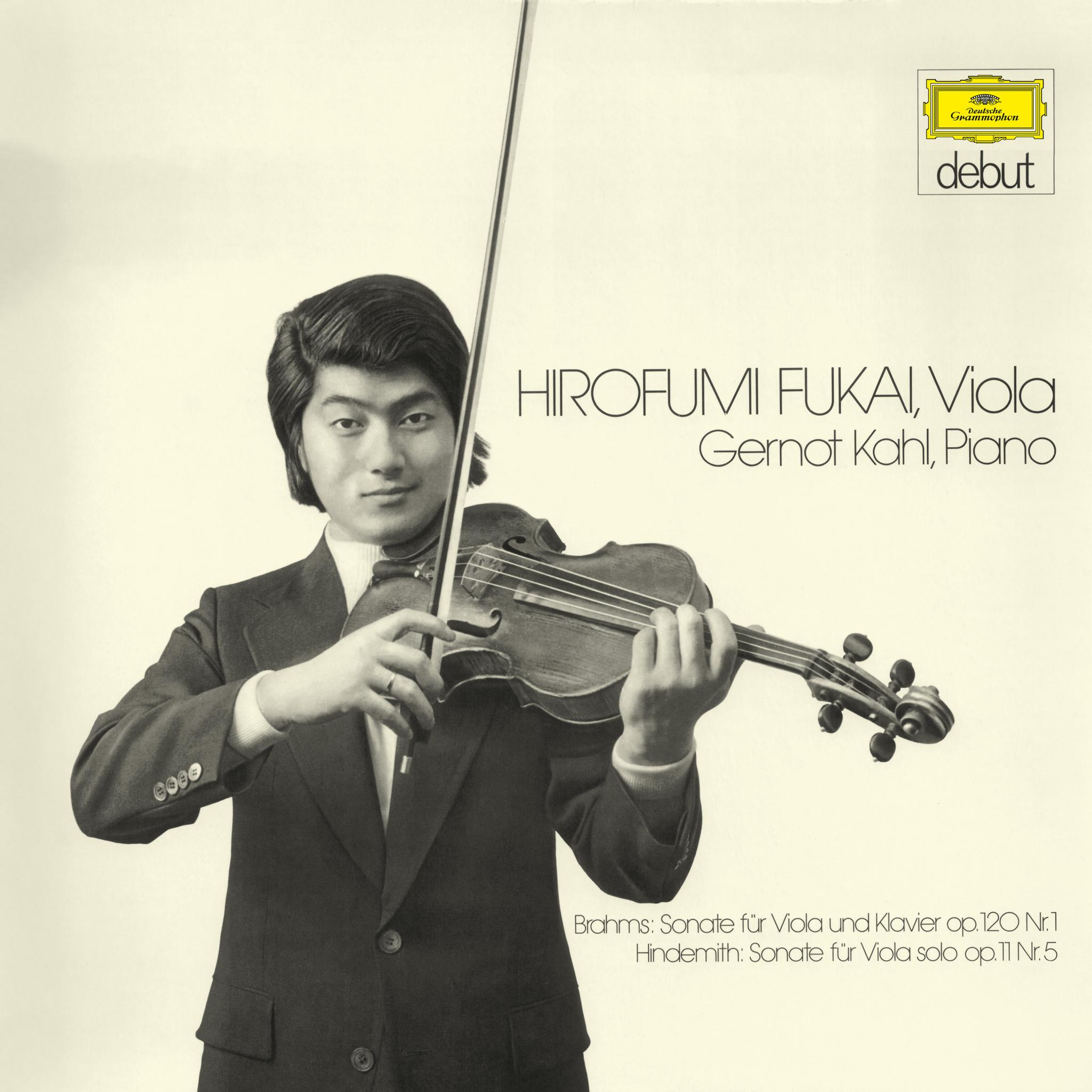 Hirofumi Fukai - Brahms, Hindemith (Debut Series)