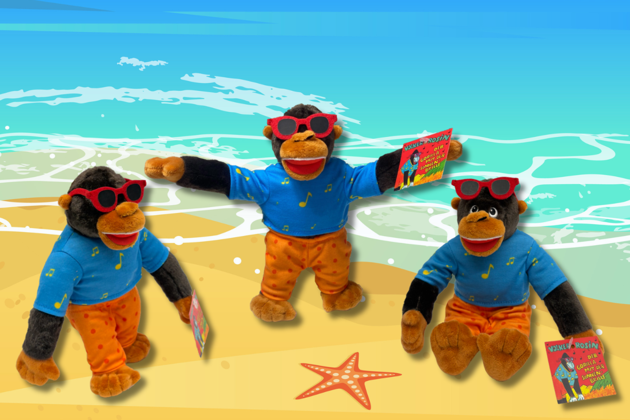 Der Gorilla mit der Sonnenbrille