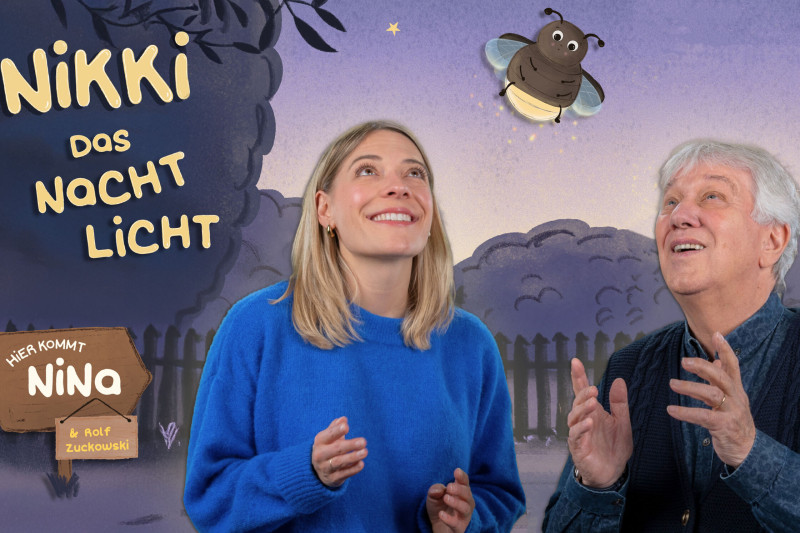 Rolf Zuckowski mit Hier kommt Nina - Nikki, das Nachtlicht