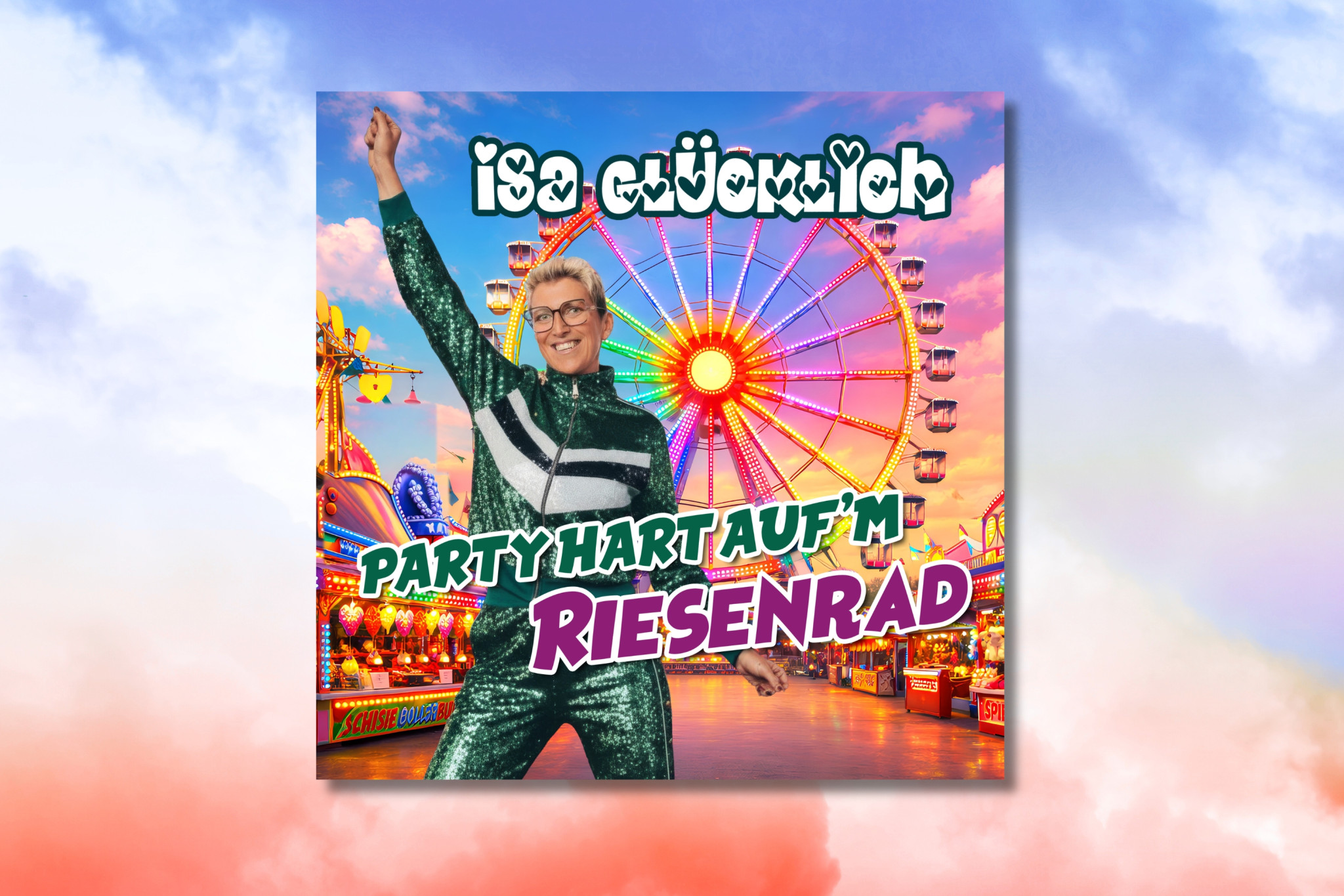 News Isa Glücklich Party hart auf'm Riesenrad