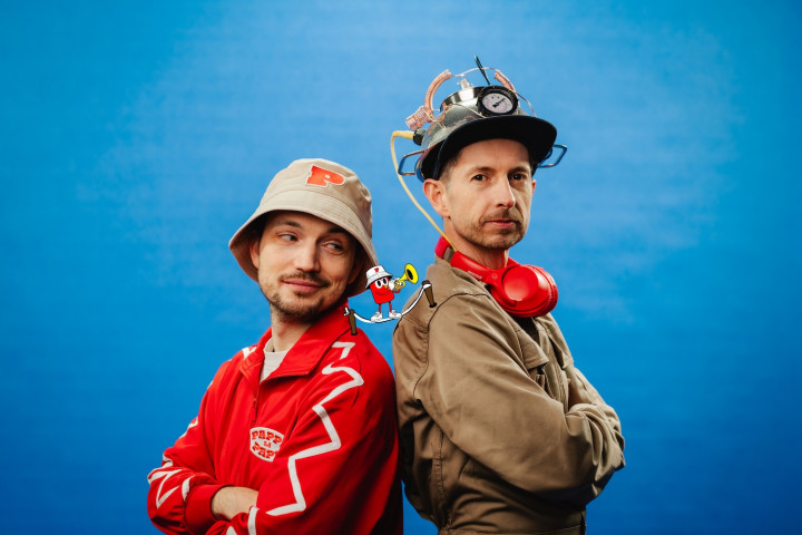 "Aber warum?" fragen Falk und Dave in the Box alias Pappalapapp (Foto: Jakob Marwein)