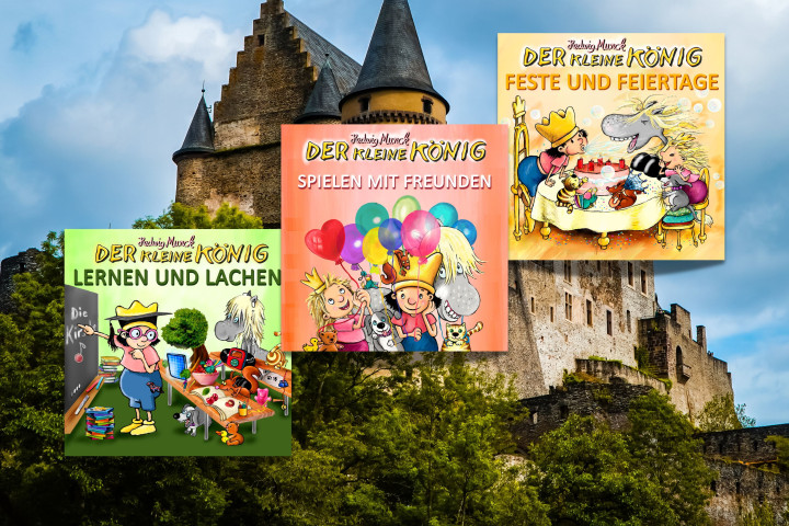 Krönchen auf und Ohren gespitzt: Die schönsten Geschichten vom Kleinen König in drei Playlists!