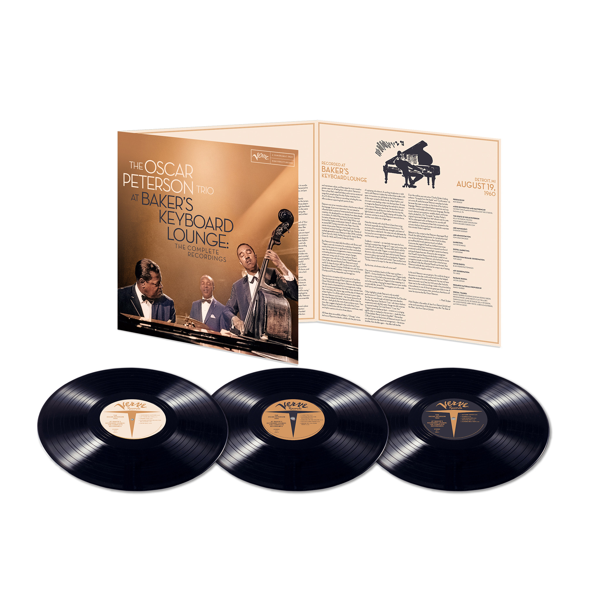 Oscar Peterson Trio - At Baker’s Keyboard Lounge: The Complete Masters
