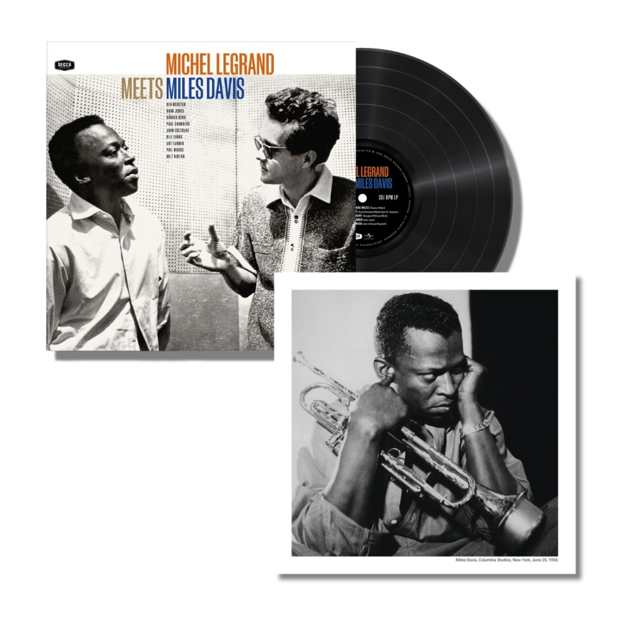 Michel Legrand Meets Miles Davis (LP + Art Print)