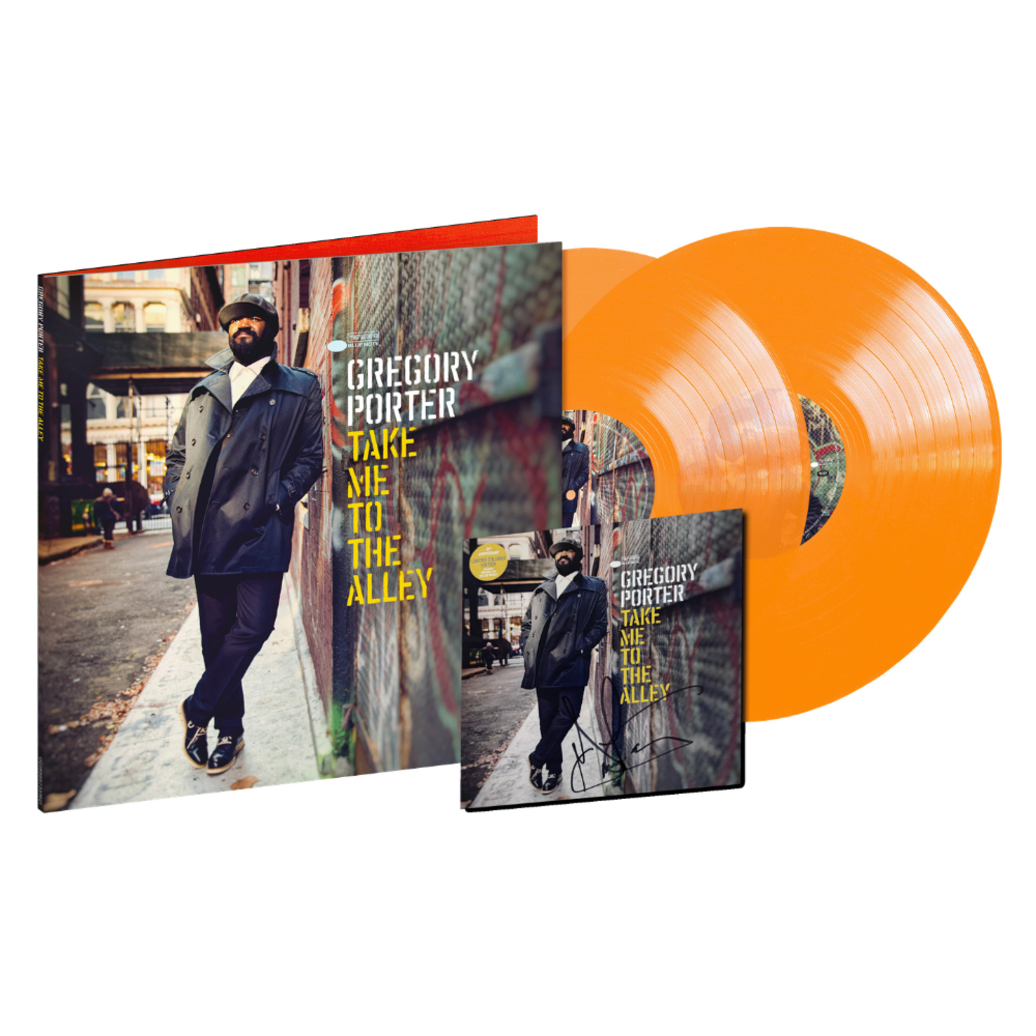 Gregory Porter - Take Me To The Alley (Orange 2LP + Signed Art Card)