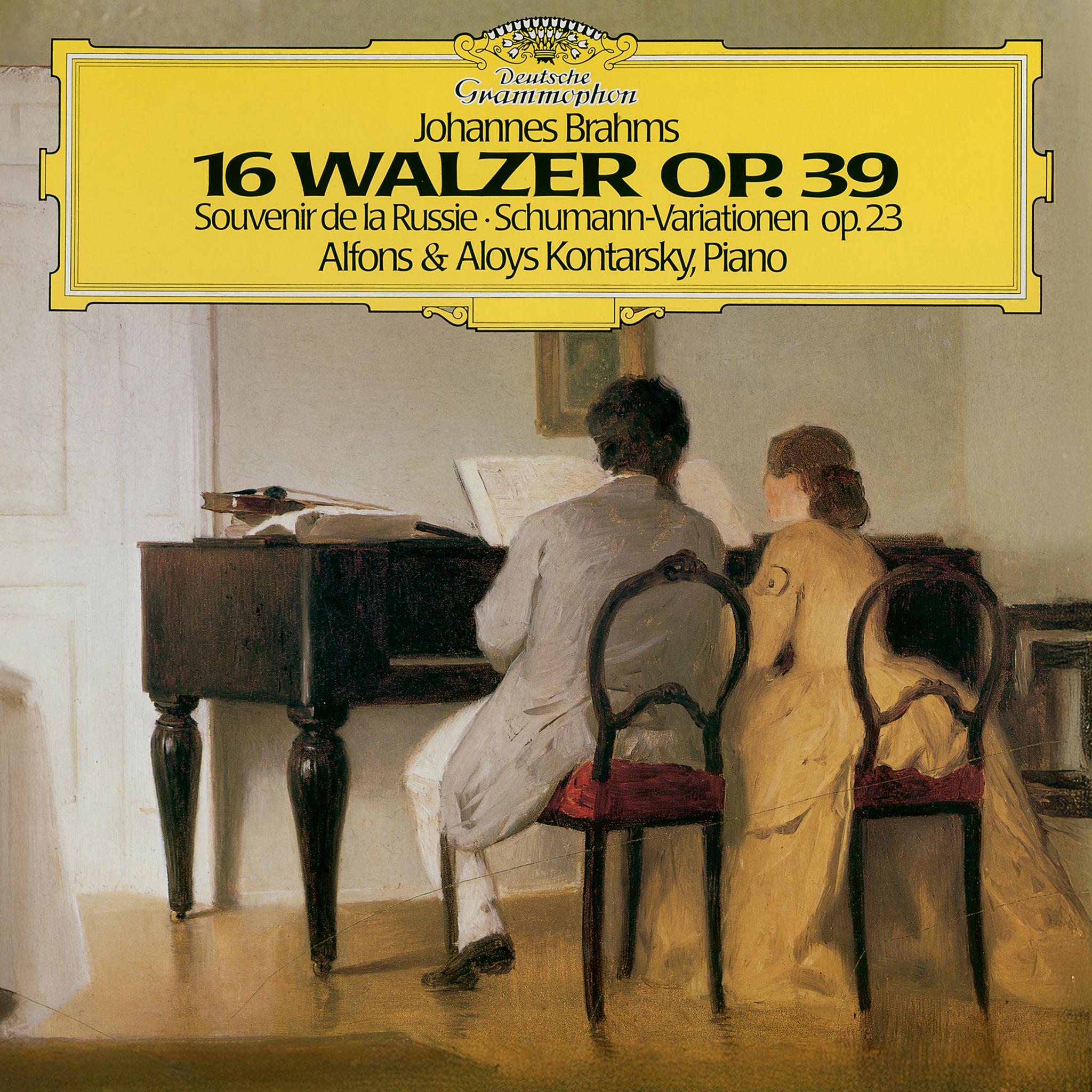 Alfons & Aloys Kontarsky - Brahms: 16 Walzes, Op. 39