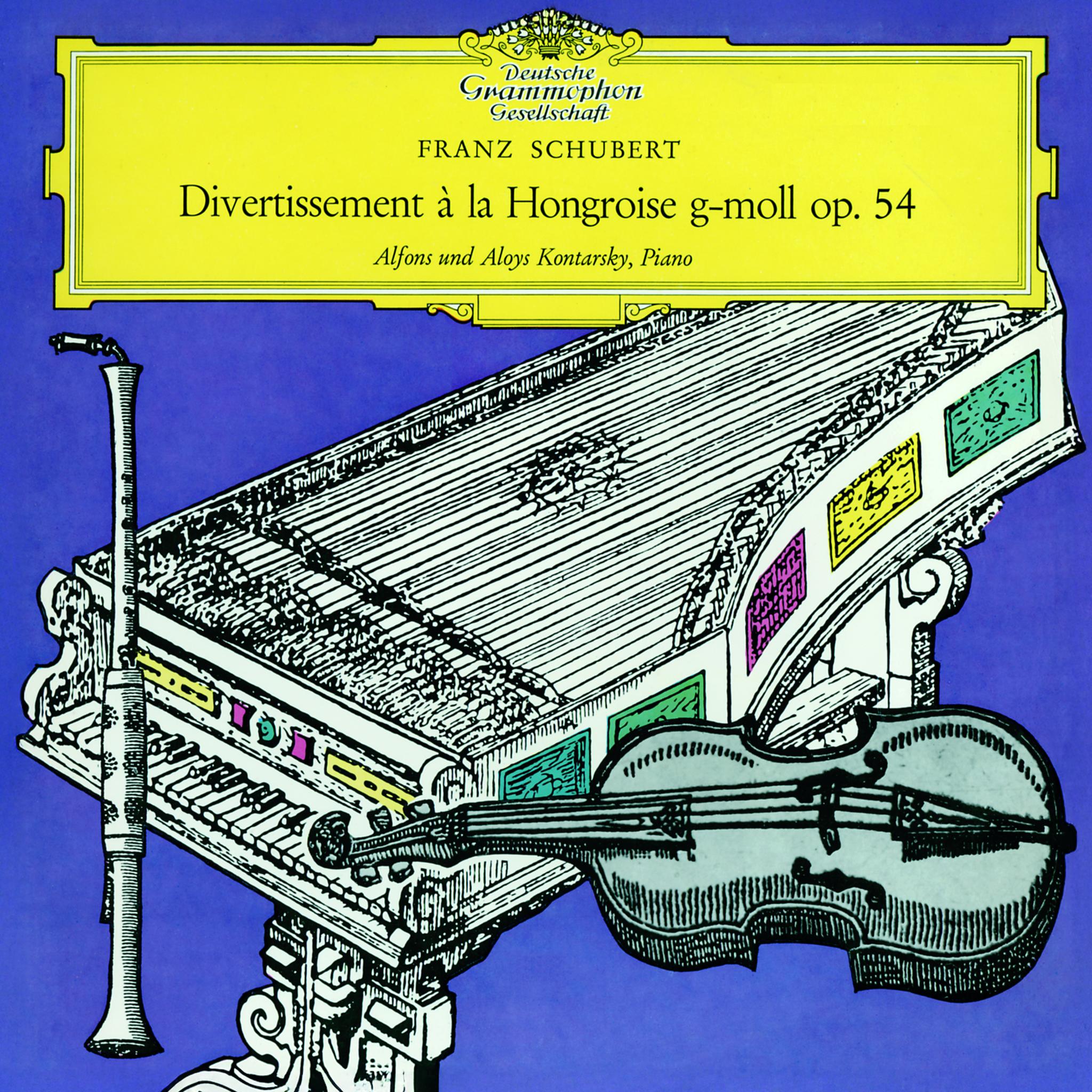 Alfons & Aloys Kontarsky - Schubert: Divertissiment à la hongroise