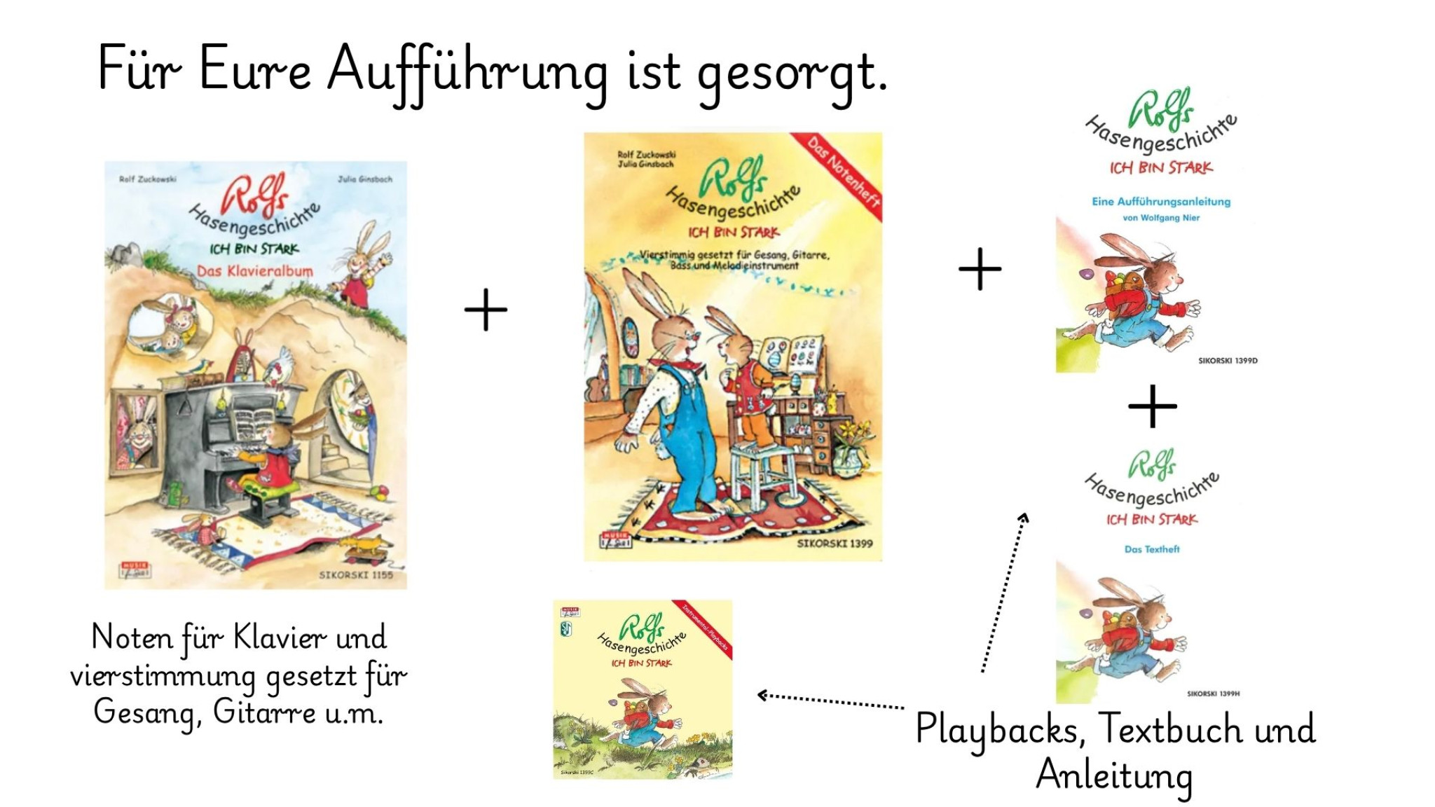 Rolfs Hasengeschichte Aufführung Noten