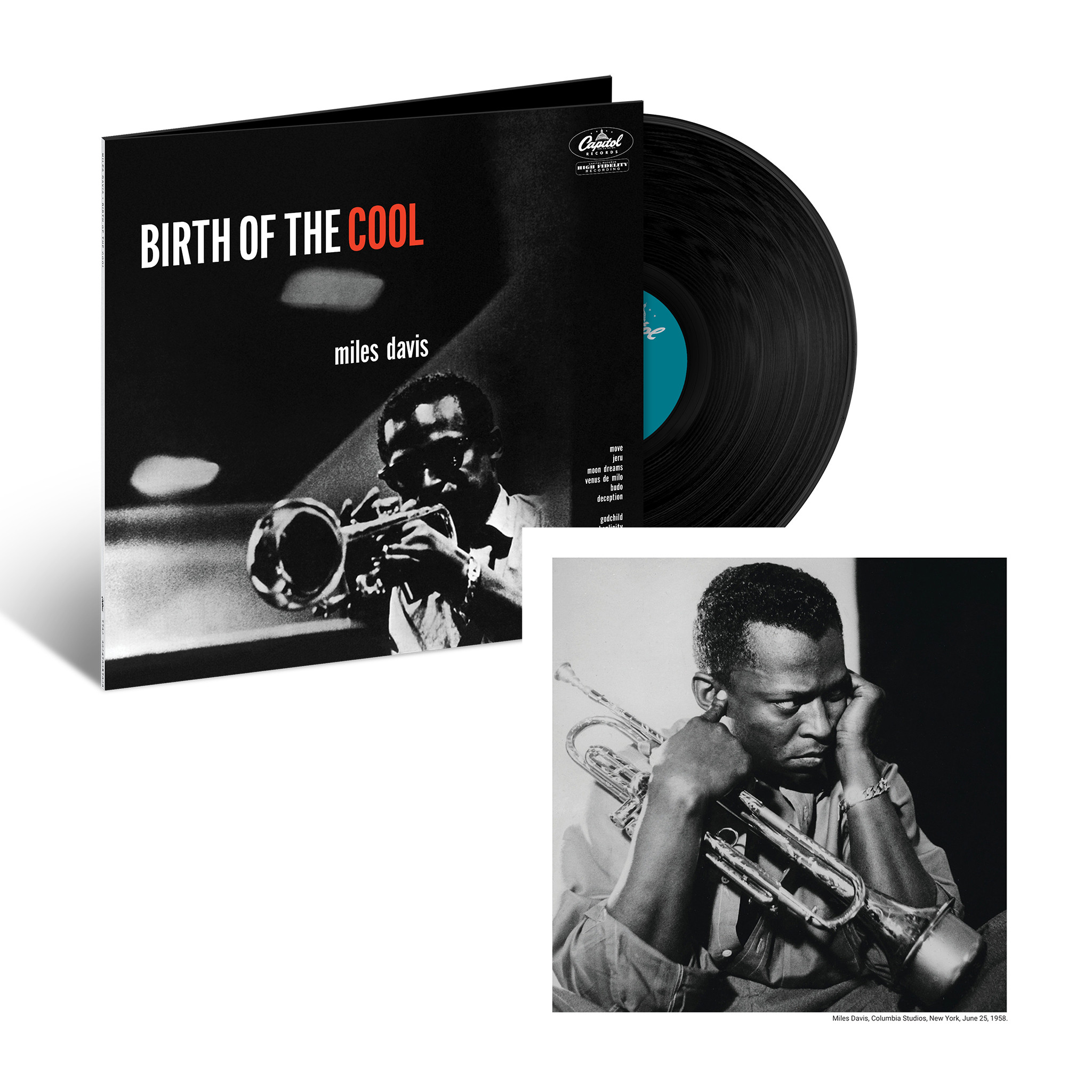 Miles Davis: Birth Of The Cool + Art Print