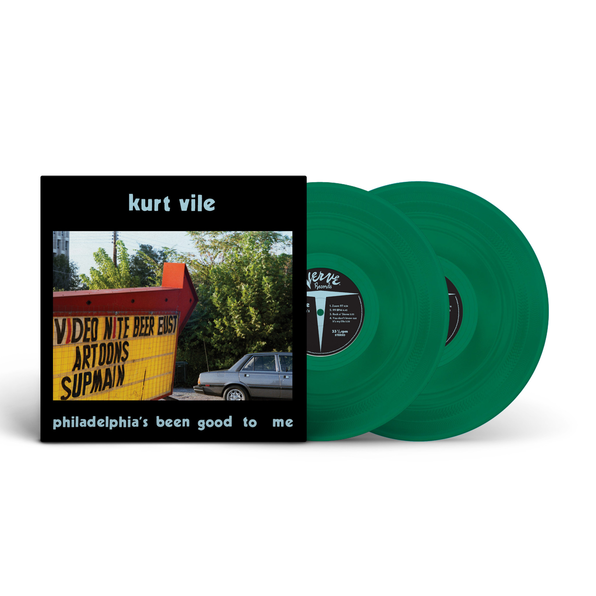 Kurt Vile - philadelphia's been good to me (Excl. Green 2LP)