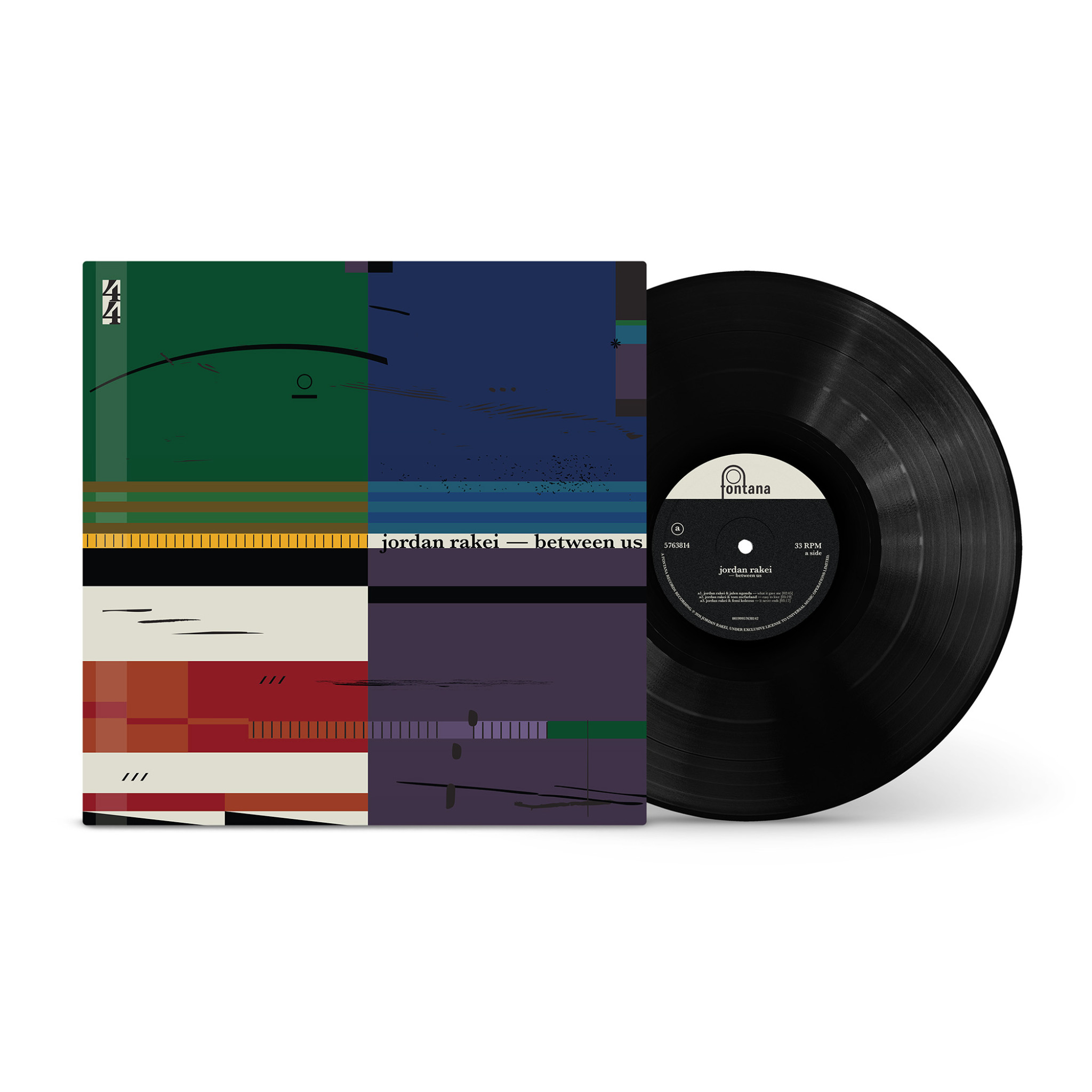 JORDAN RAKEI - BETWEEN US (EP)