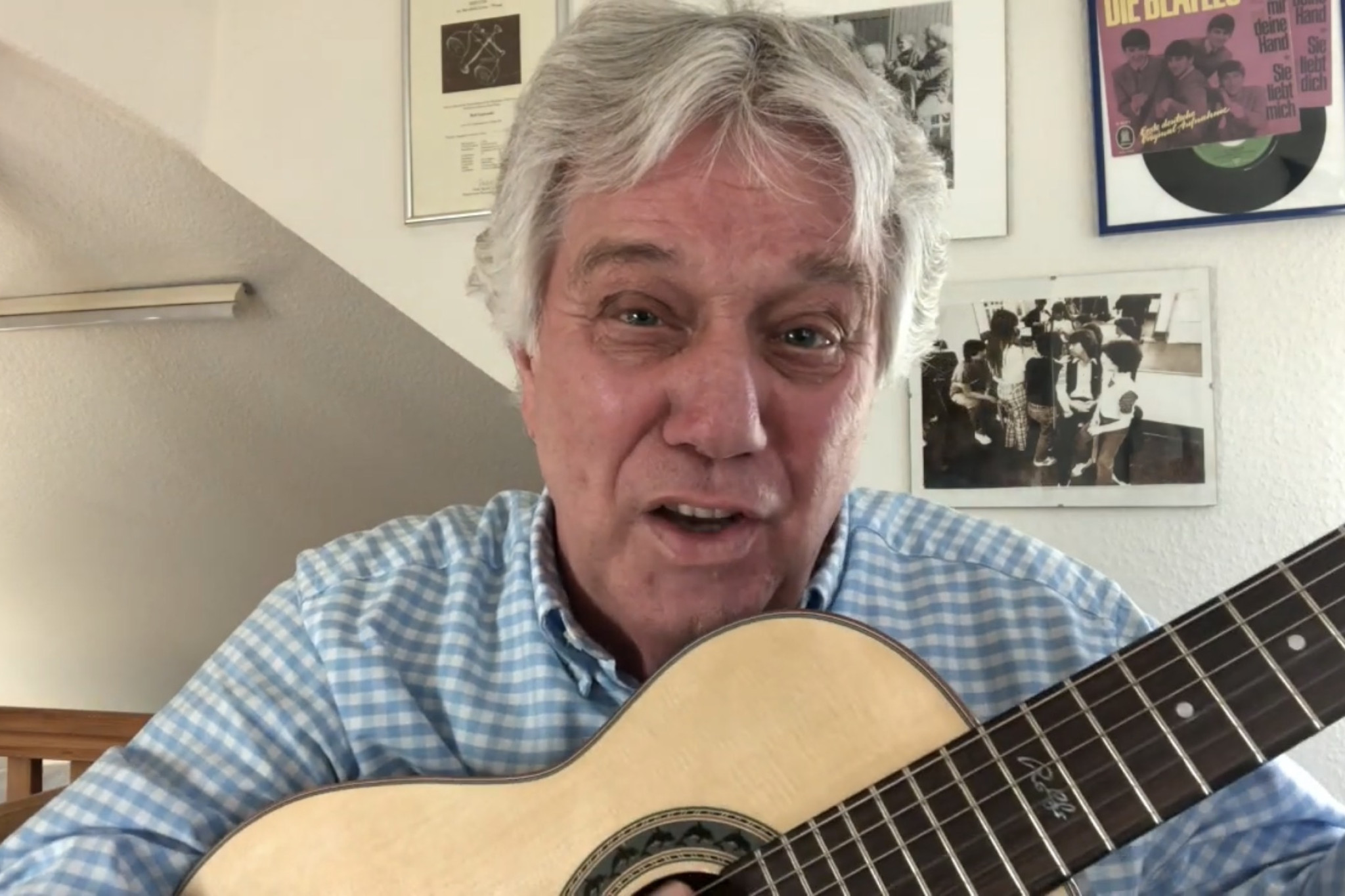 Rolf Zuckowski im Dachstübchen