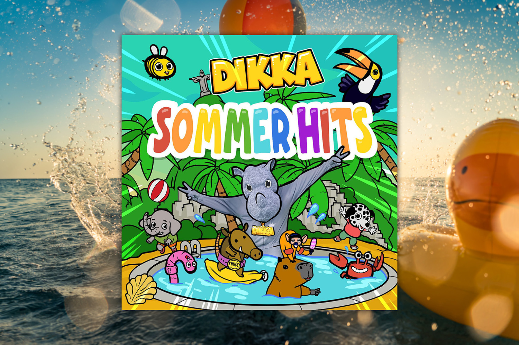 Gute Laune vorprogrammiert: DIKKA hat 21 seiner sommerlichsten Lieder als Compilation veröffentlicht