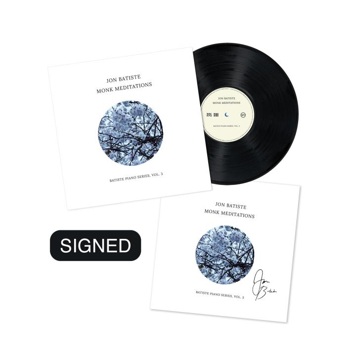 Jon Batiste - Monk Meditations black LP+Art Card