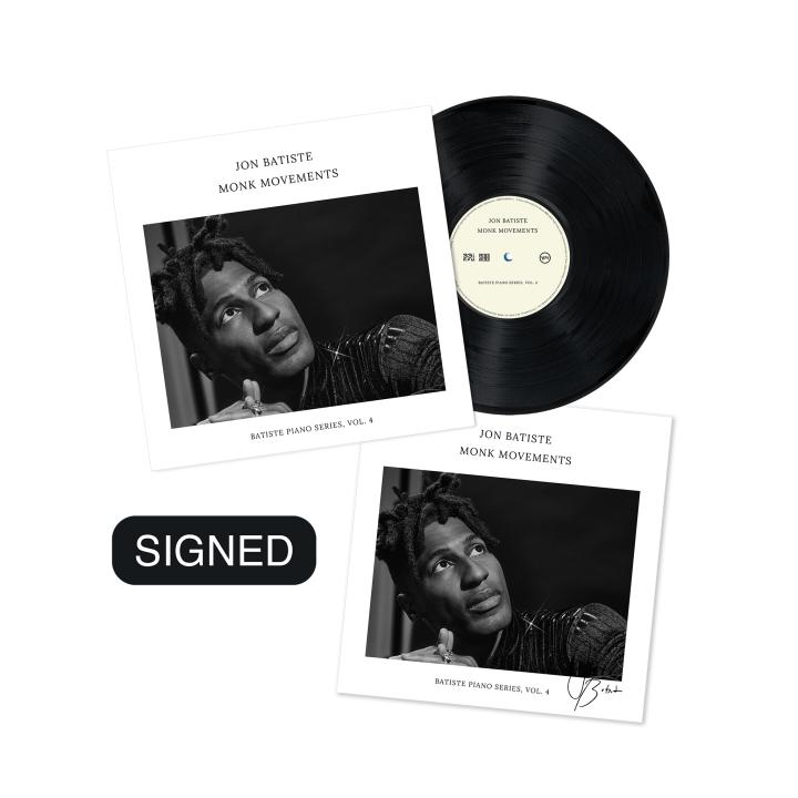 Jon Batiste - Monk Movements (black LP + Signed Art Card)