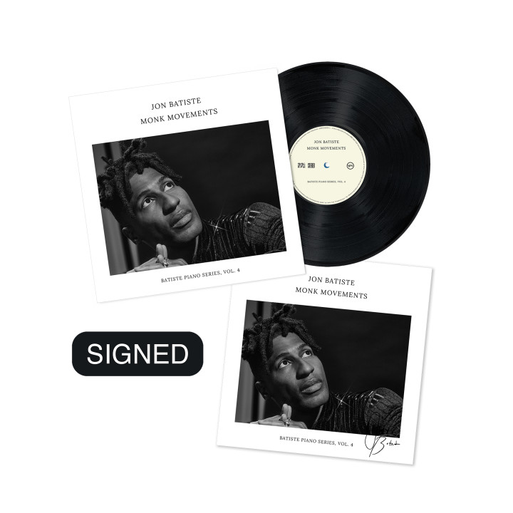 Jon Batiste - Monk Movements (black LP + Signed Art Card)