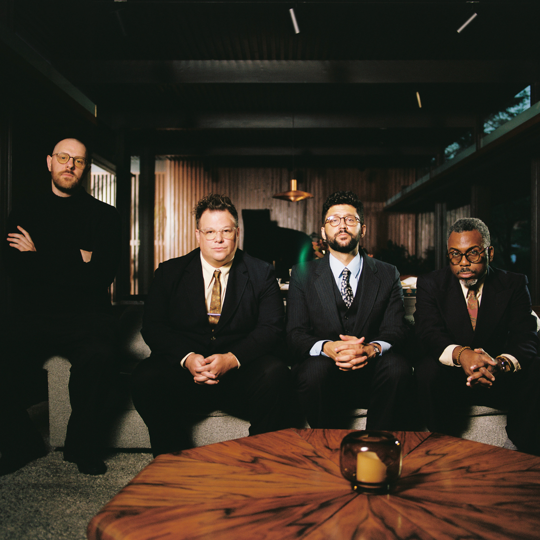 FATHERS (left to right: Kenny Beats - CARTOONS - Kiefer - Nate Smith)