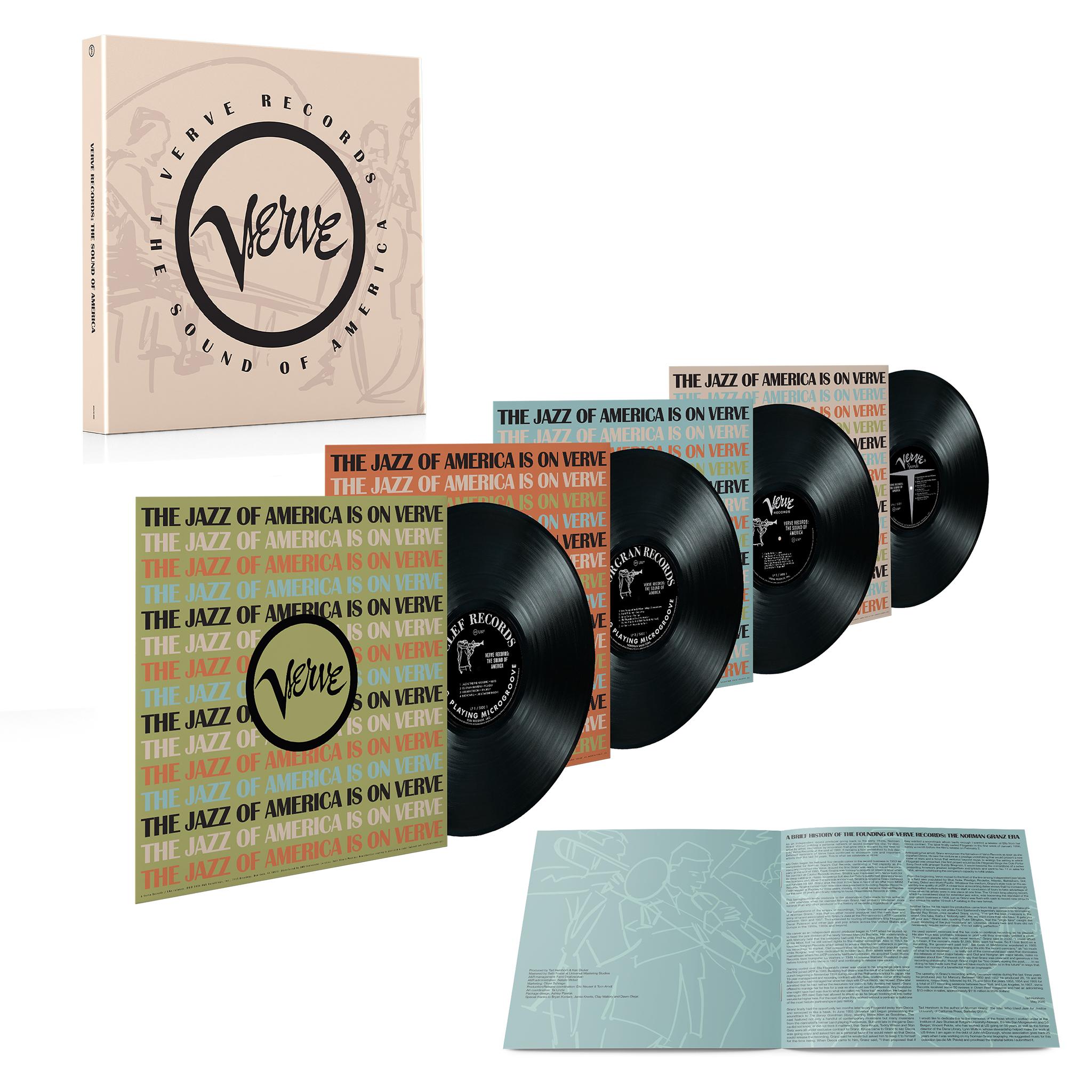 Verve: The Sound Of America (4LP)