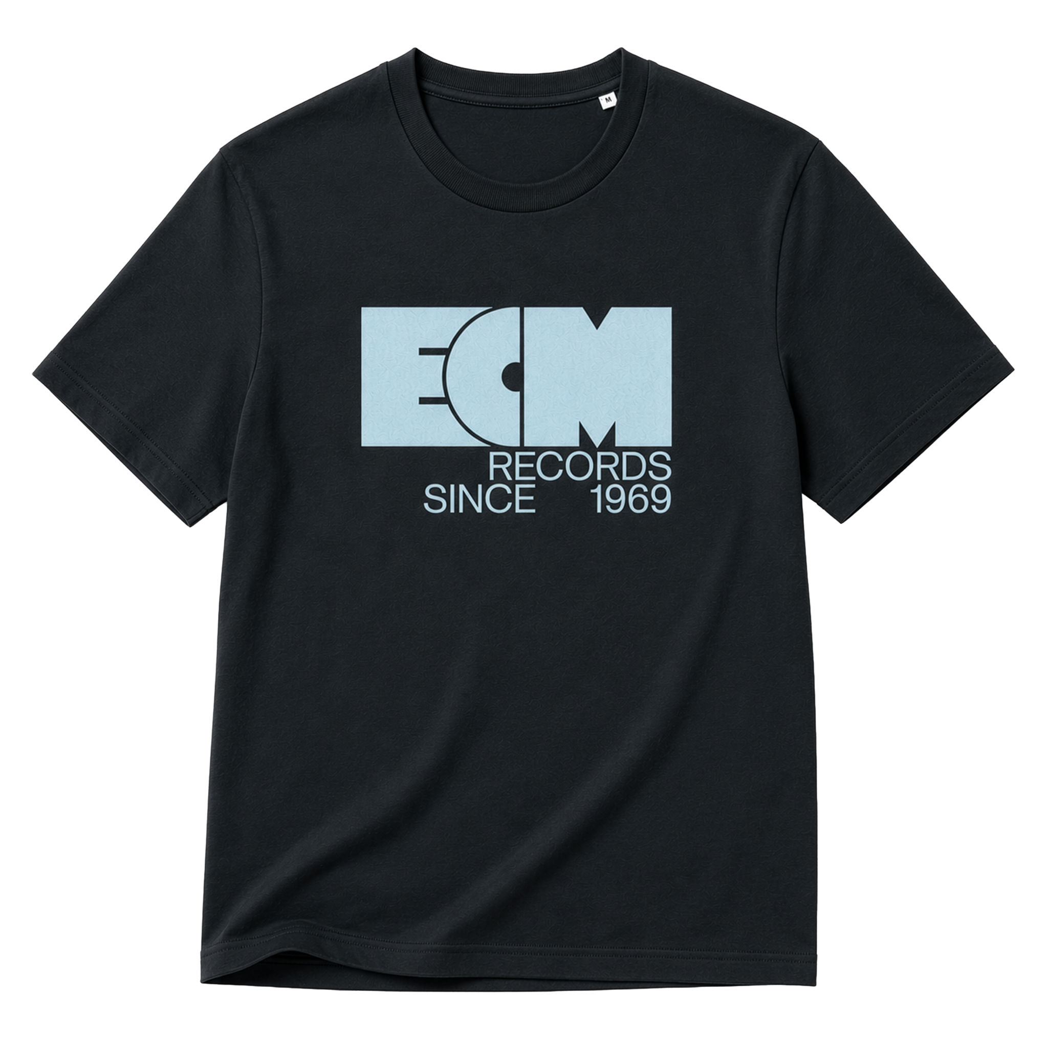 ECM T-Shirt - Schwarz (100% Bio-Baumwolle)