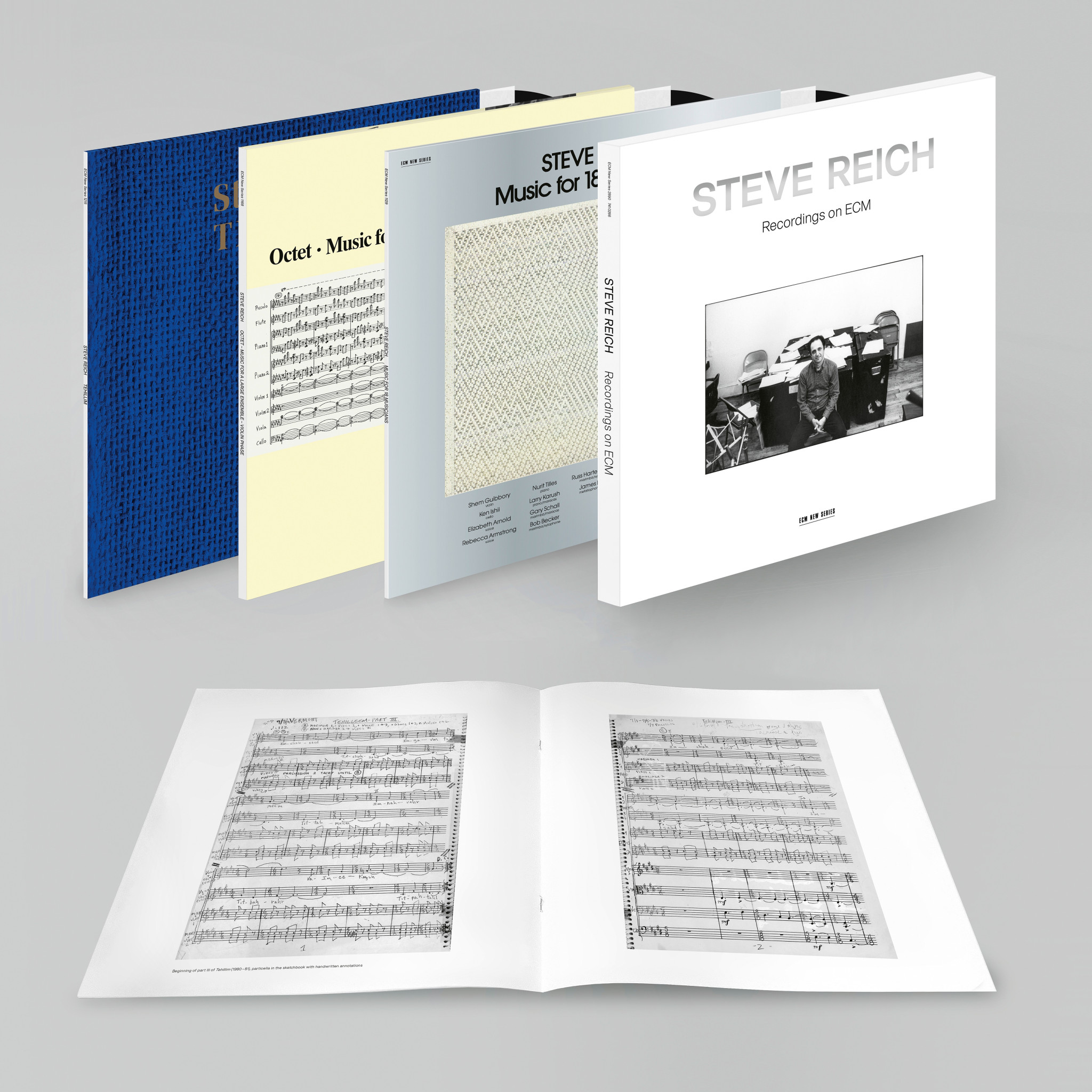 Steve Reich: Recordings on ECM (3LP Box)