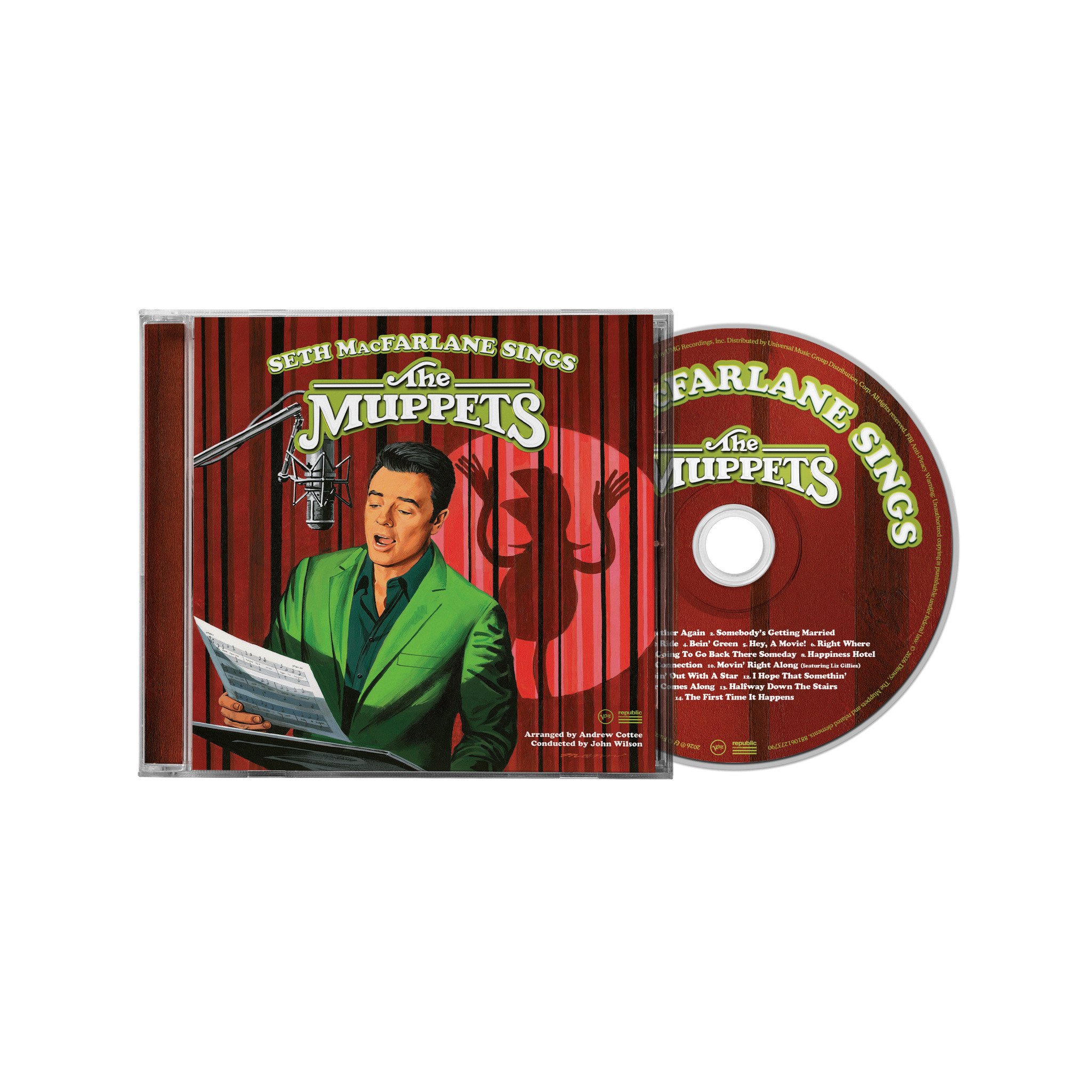 Seth MacFarlane Sings The Muppets (CD)