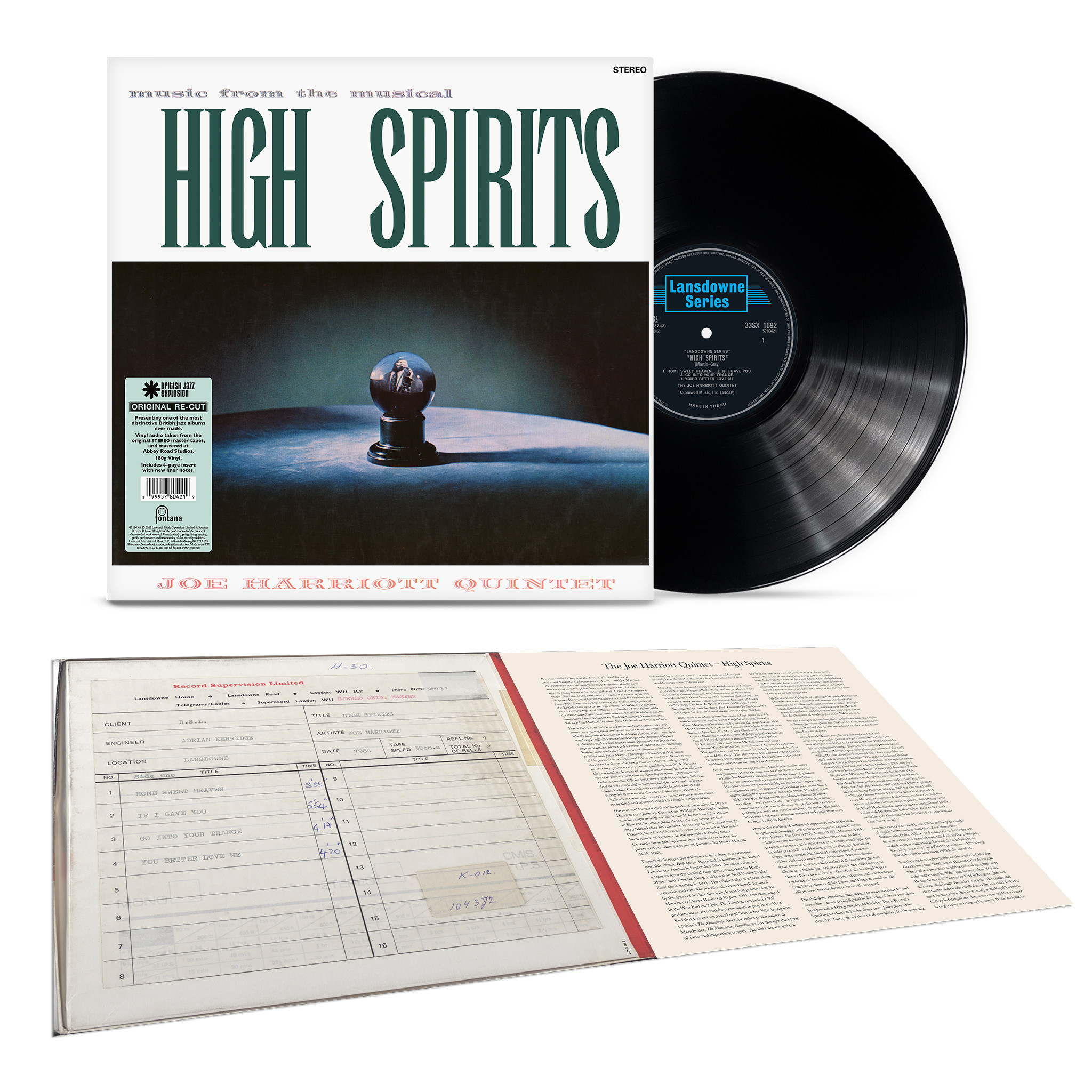 The Joe Harriott Quintet -High Spirits