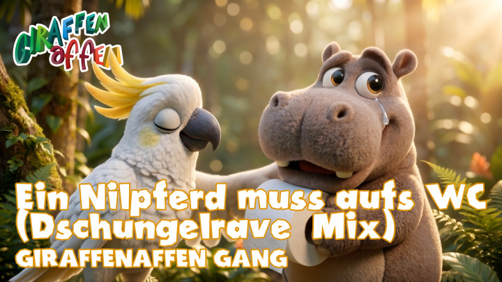 Ein Nilpferd muss aufs WC (Dschungelrave Mix)