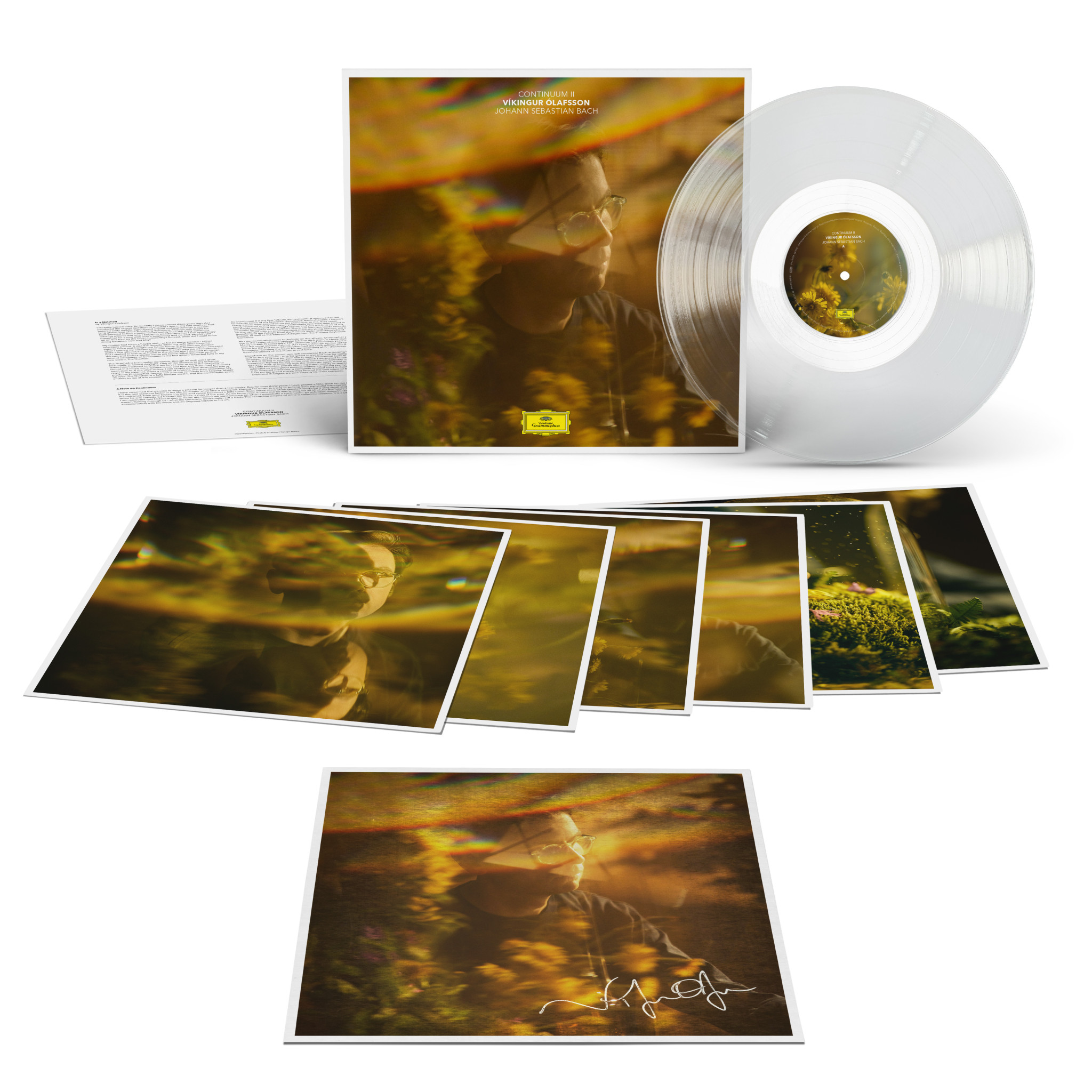 Víkingur Ólafsson - Continuum II (Exklusive Deluxe Crystal Clear Vinyl + signed Artcard)