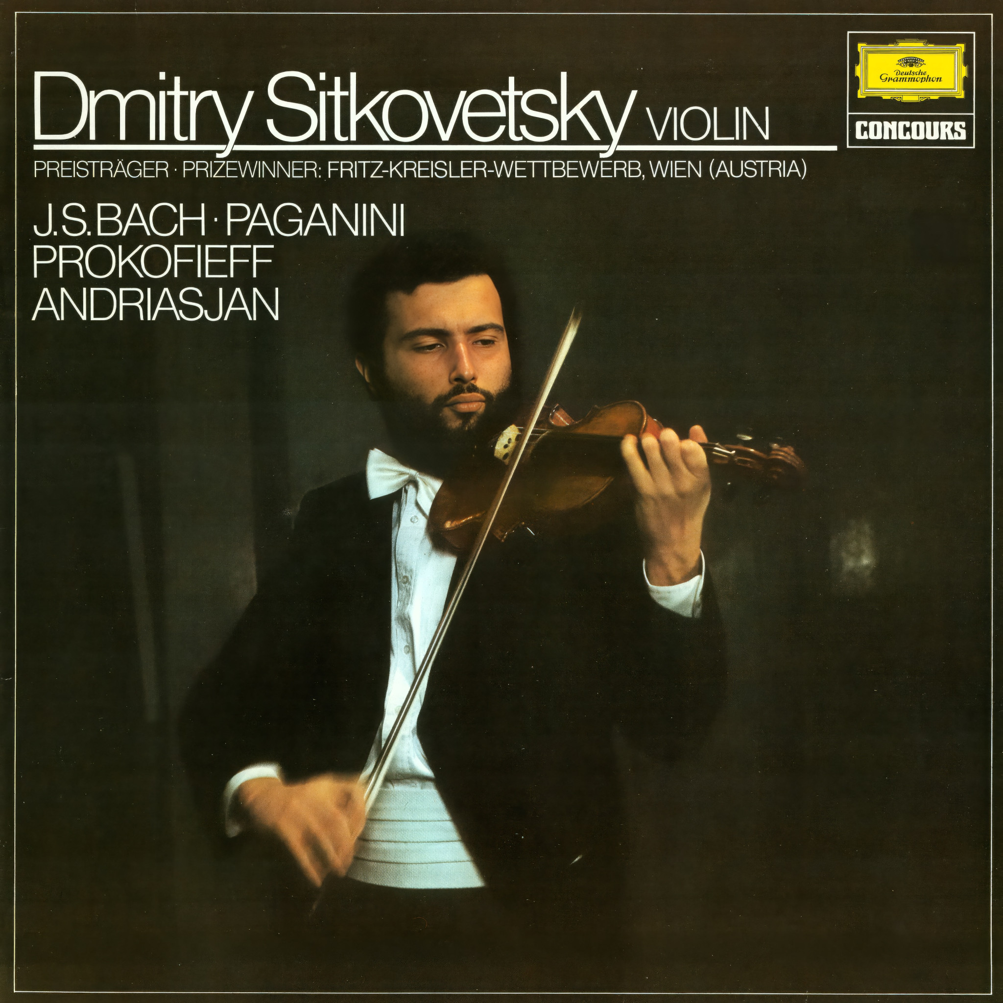 Dmitry Sitkovetsky - J.S. Bach, Paganini, Prokovief, Andriasov
