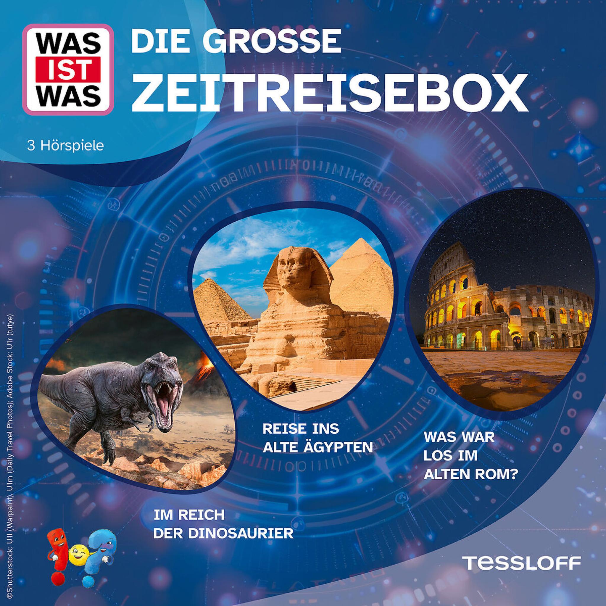 3-CD Hörspielbox Vol. 19 - Die große Zeitreisebox
