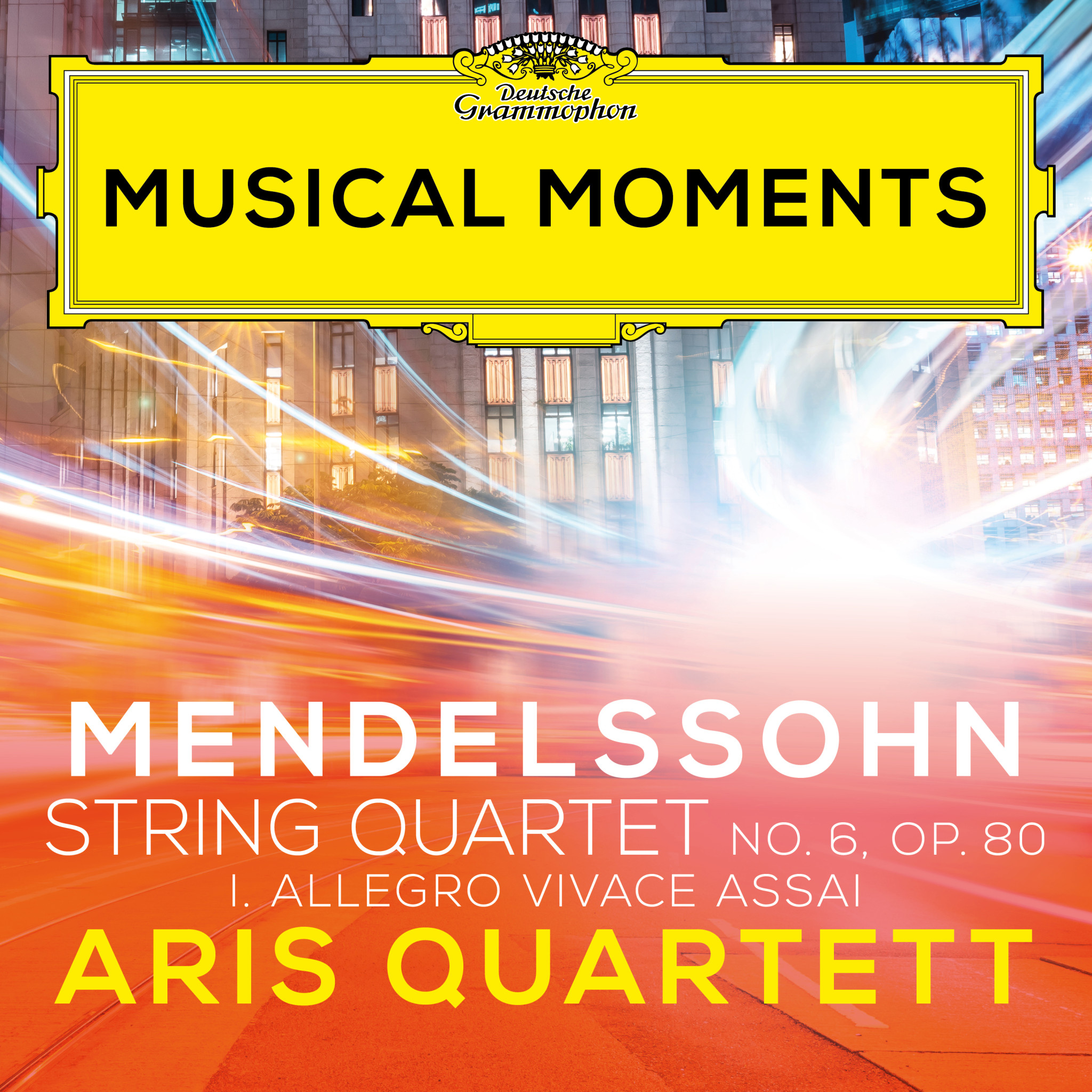 Aris Quartet - Mendelssohn: String Quartet No. 6 in F Minor, Op. 80 (Musical Moments)