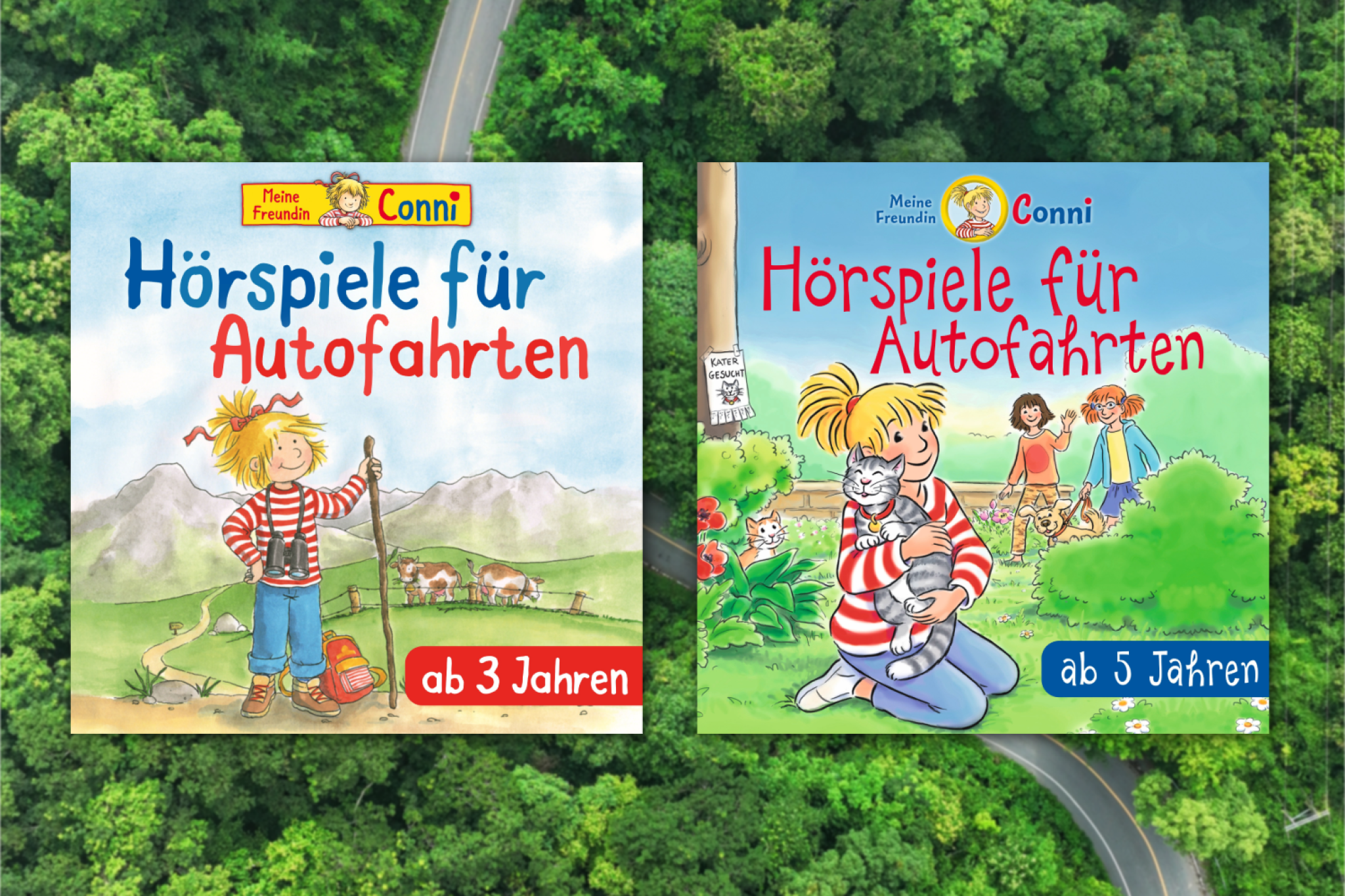 Conni-Hörspiele für Autofahrten 
