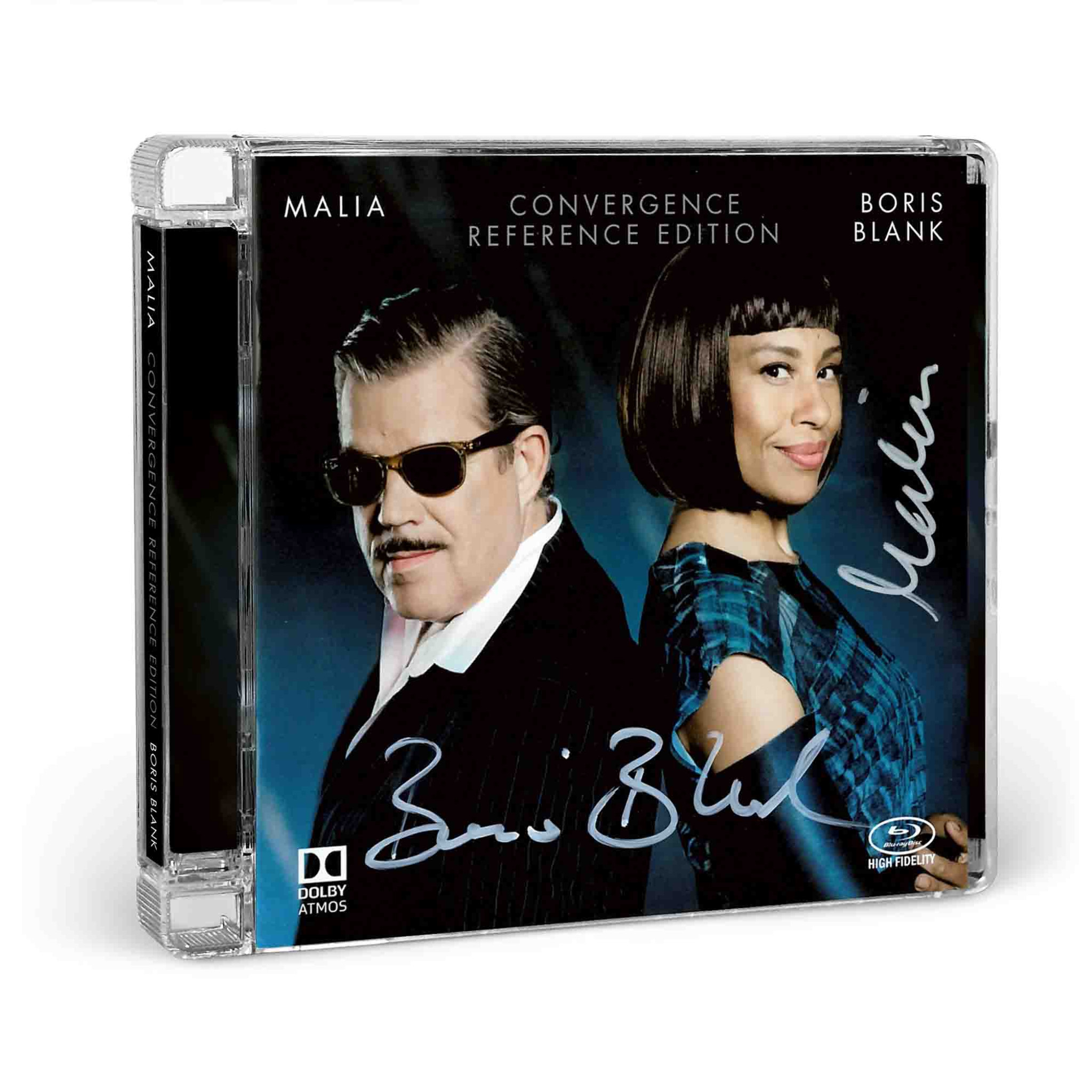 Malia + Boris Blank signed Blu-ray