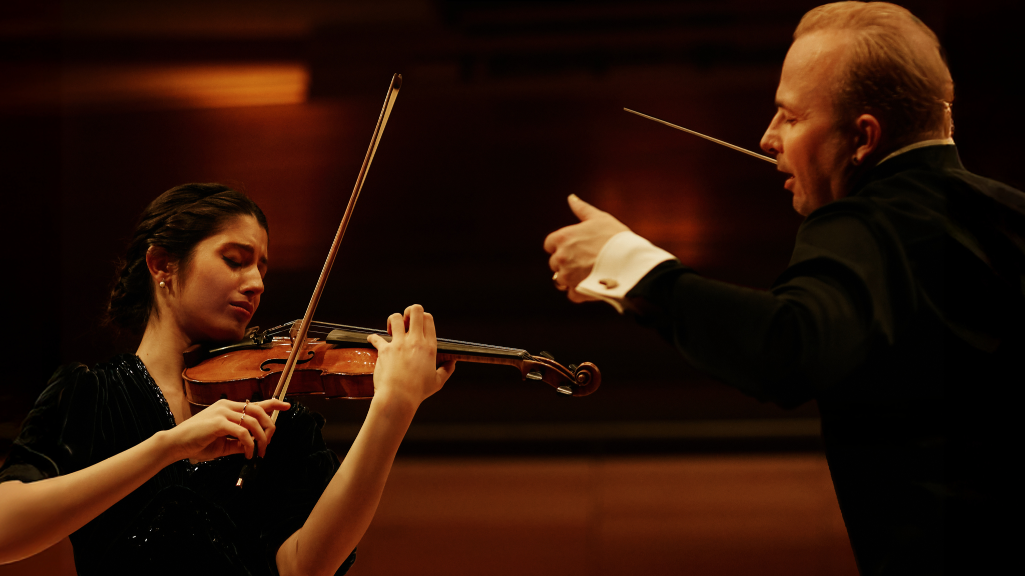 María Dueñas and Yannick Nézet-Séguin