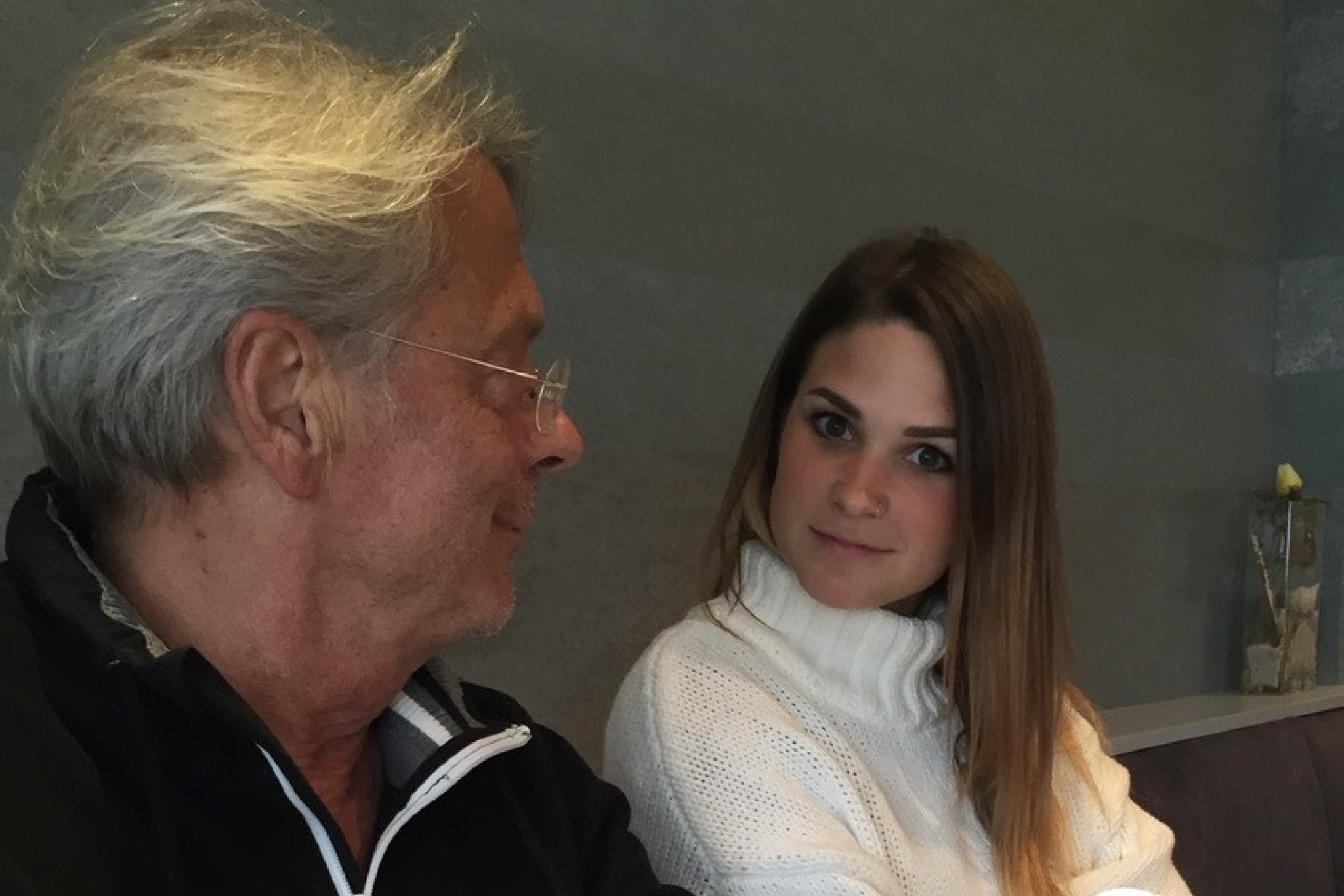 Tochter und Vater
