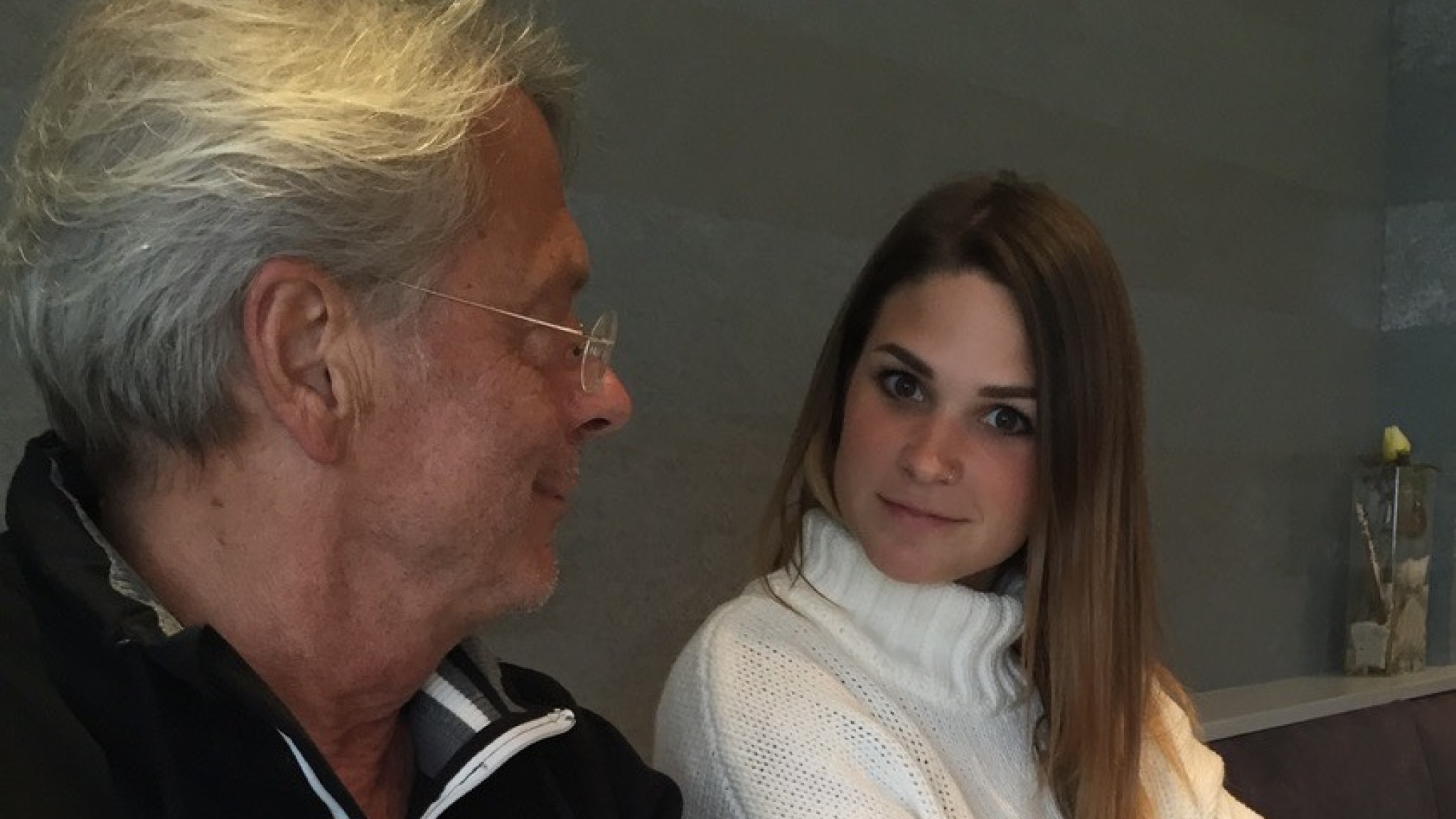 Tochter und Vater
