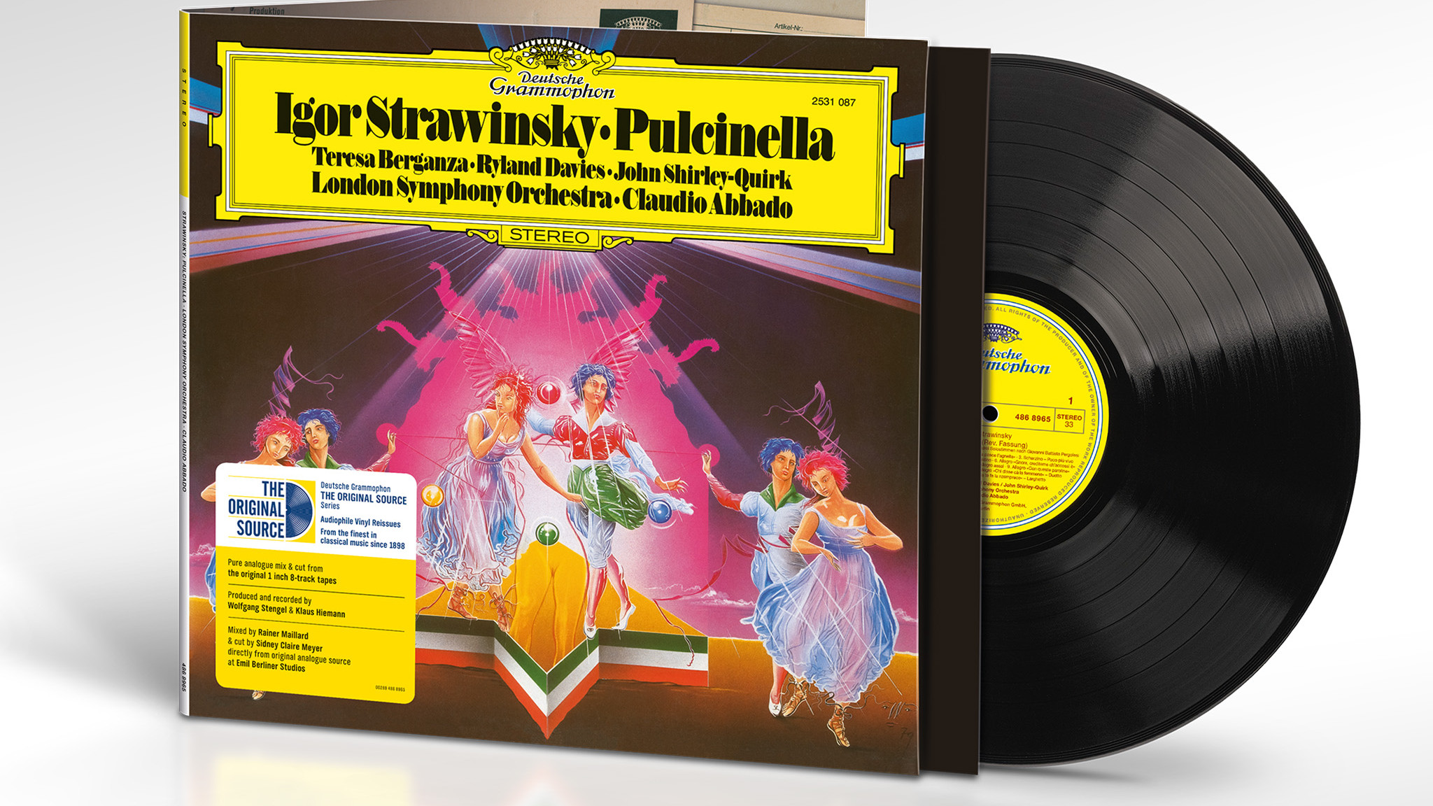 Stravinsky: Pulcinella with Claudio Abbado and the London Symphony Orchestra, now in the Original Source Series