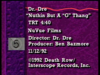 Nuthin' But A ''G'' Thang