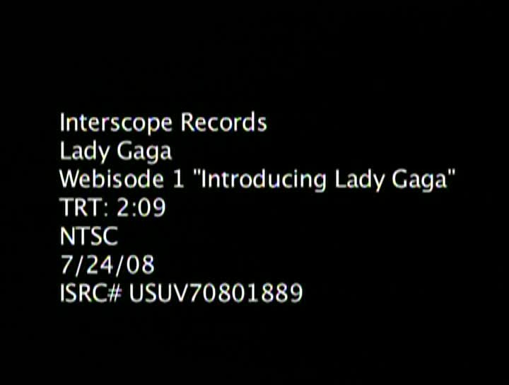 Webisode 1