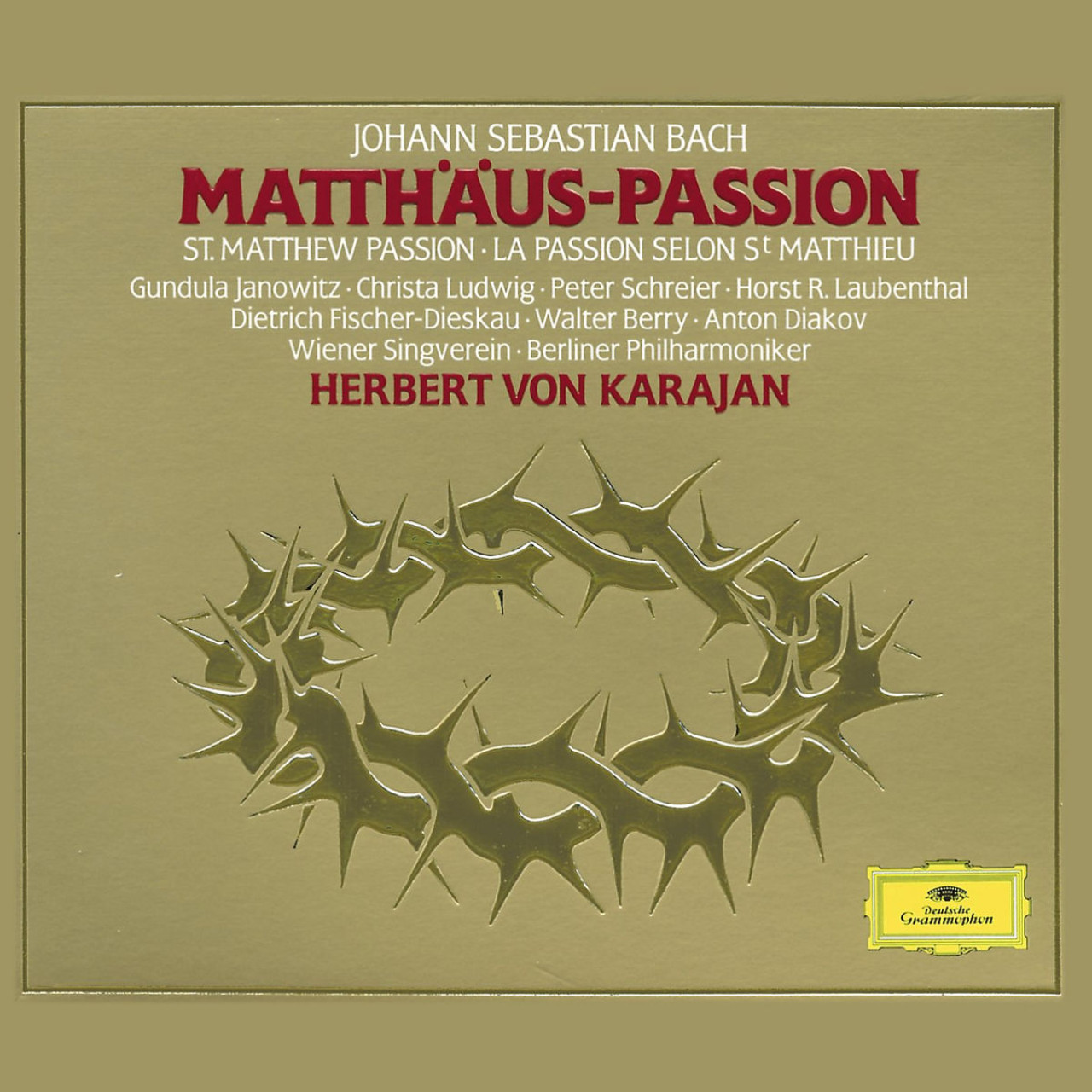 Bach Matthaus Passion 3枚セット Amazon.com: Bach: St. Matthew Passion[3 LP]: CDs & Vinyl